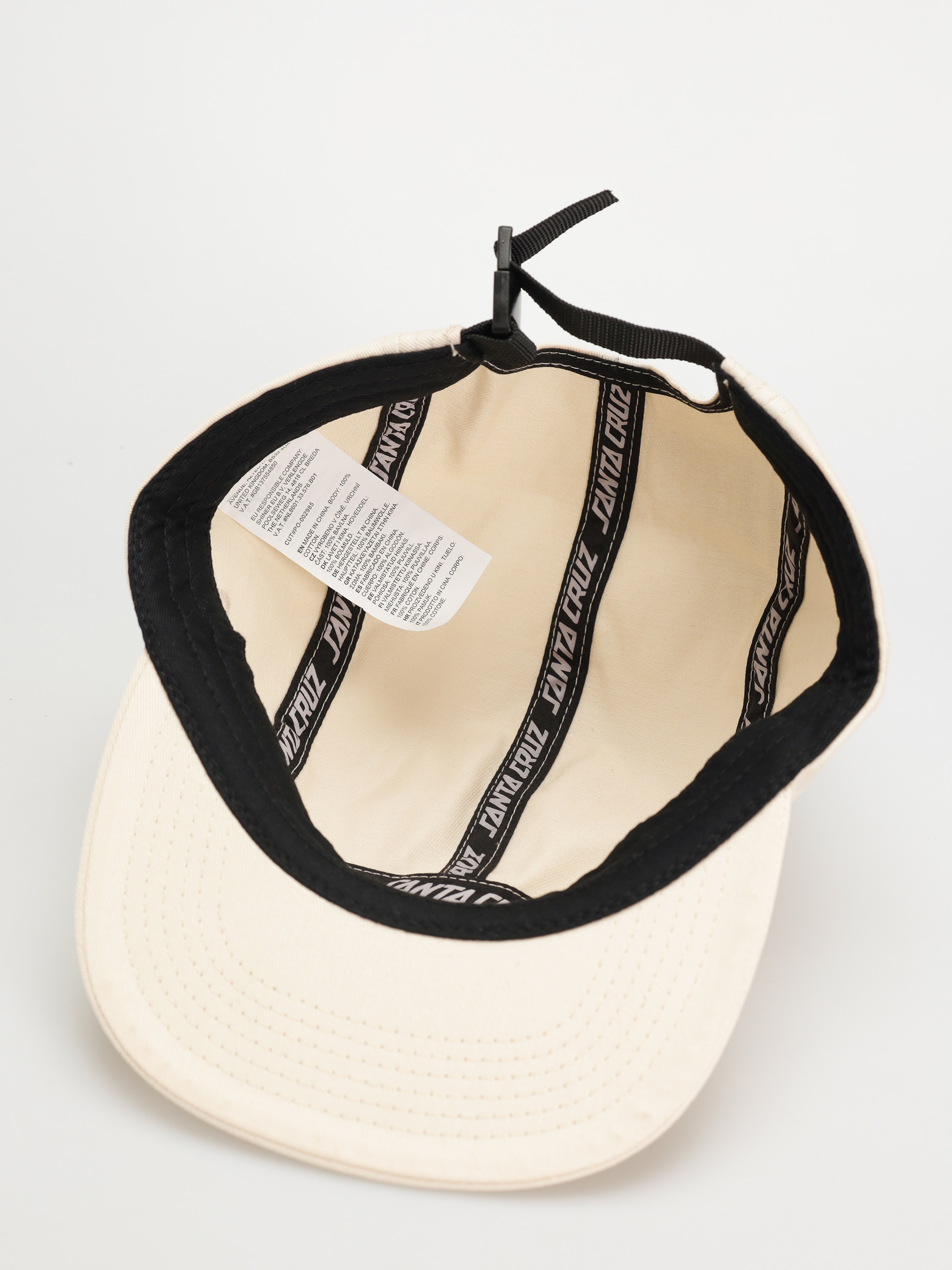 Șapcă Santa Cruz Scatter Wmn (off white)