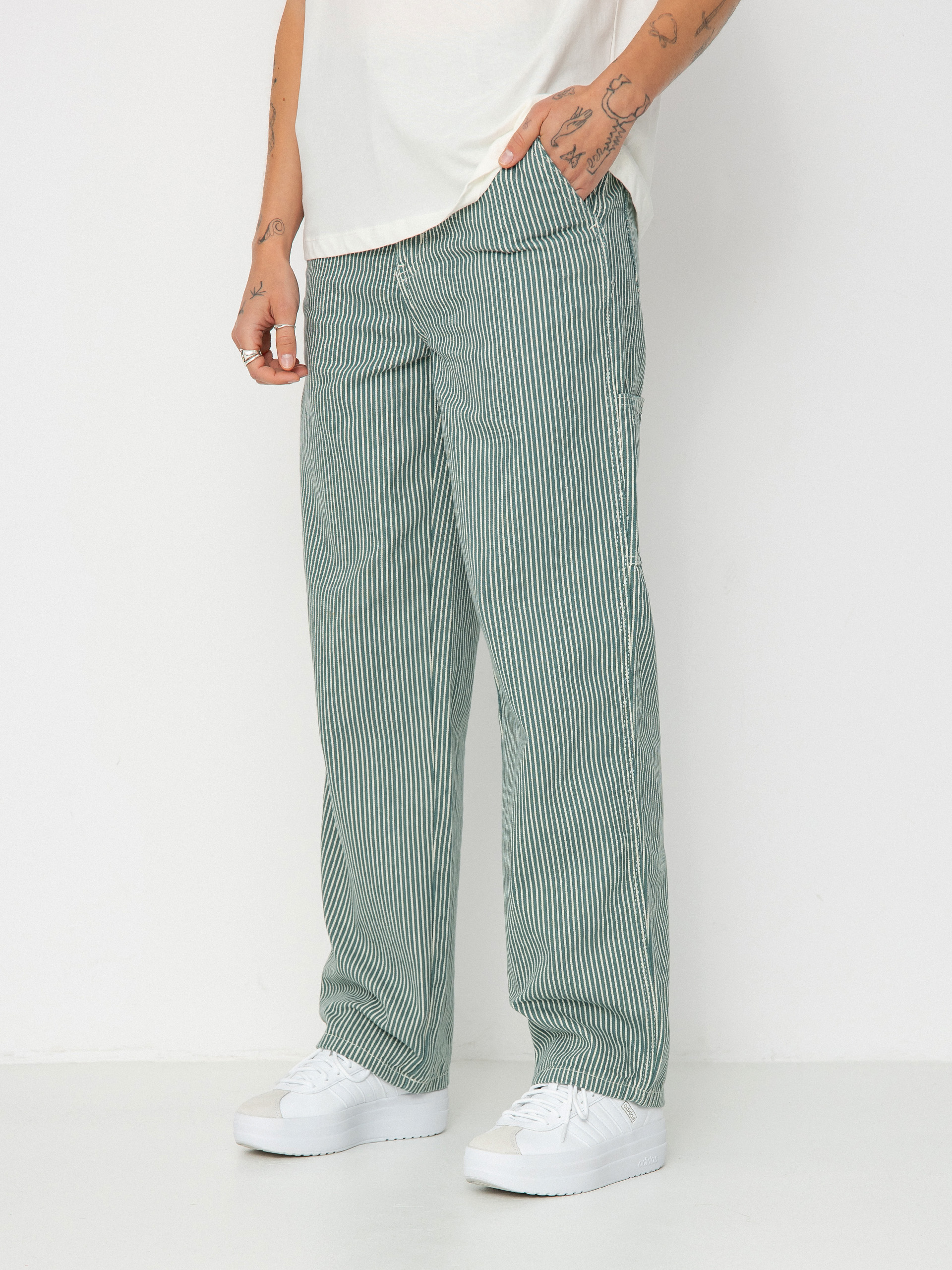 Pantaloni Dickies Hickory Wmn (lincoln green)