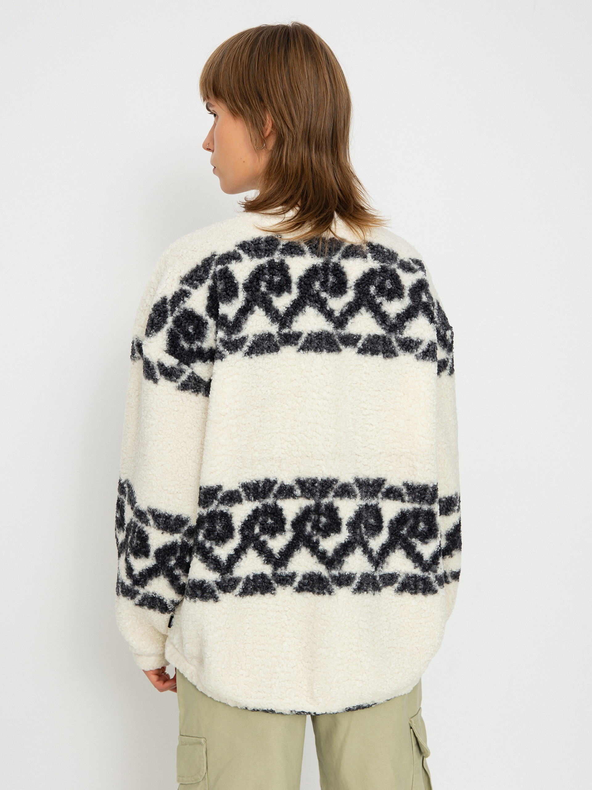 Hanorac Vans Collett Boucle Crew Wmn (marshmallow)