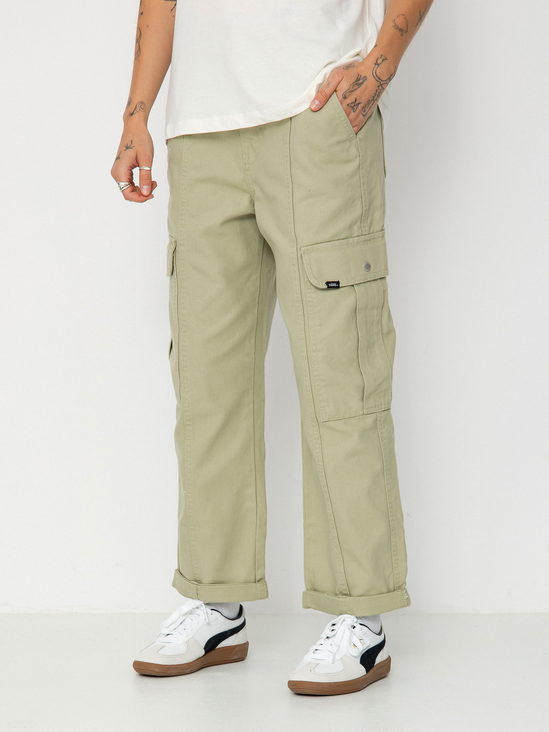Pantaloni Vans Sidewalk Wmn (elm)