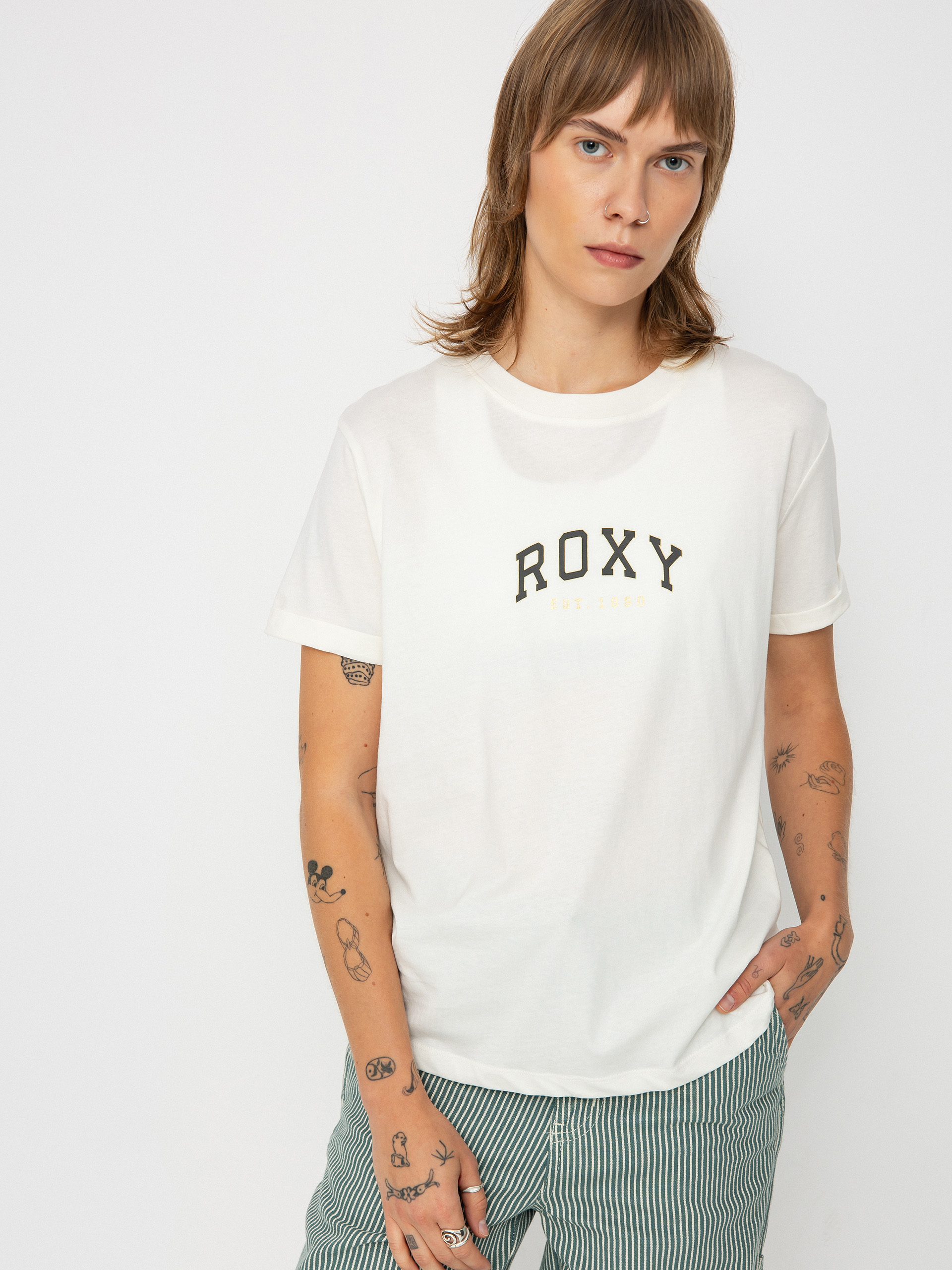 Tricou Roxy Noon Ocean B Wmn (egret)