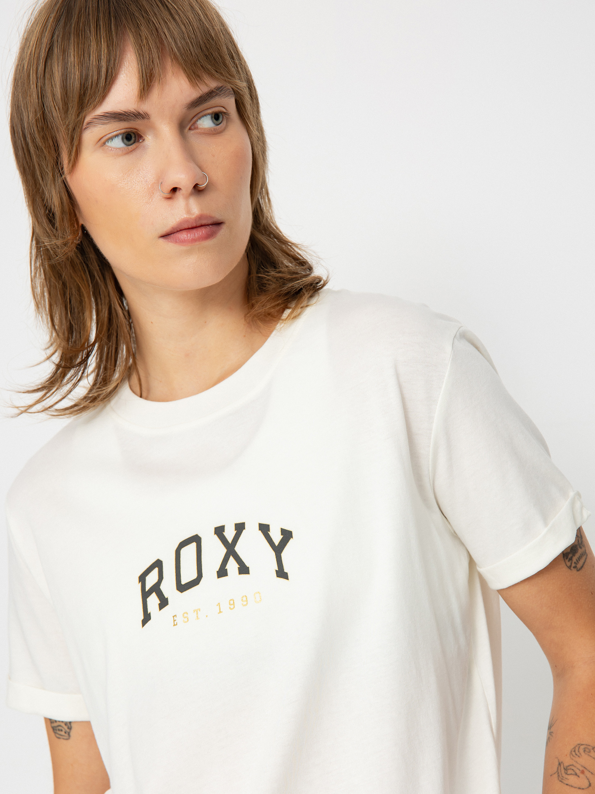 Tricou Roxy Noon Ocean B Wmn (egret)