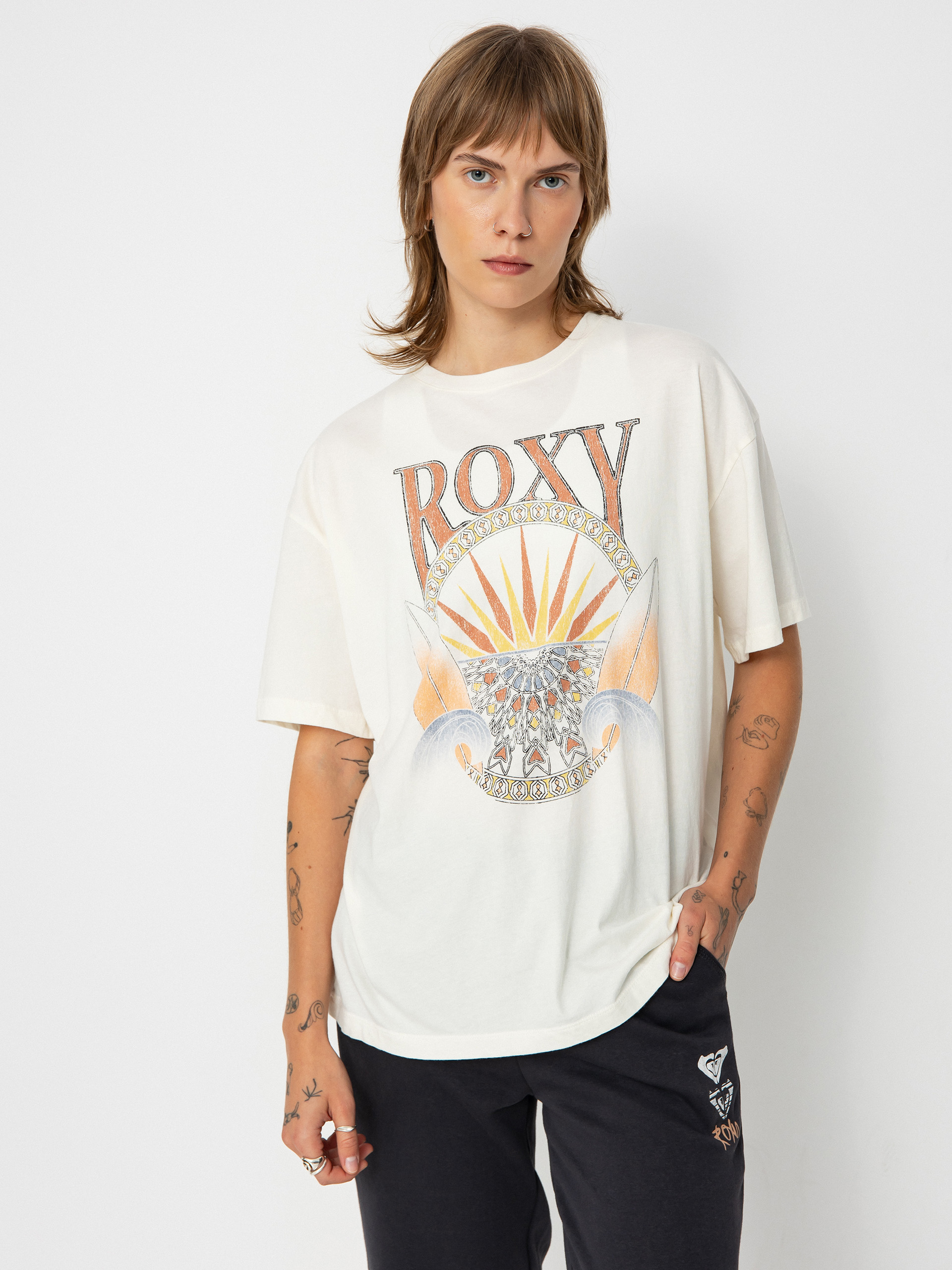 Tricou Roxy Dreamers Women C Wmn (egret)