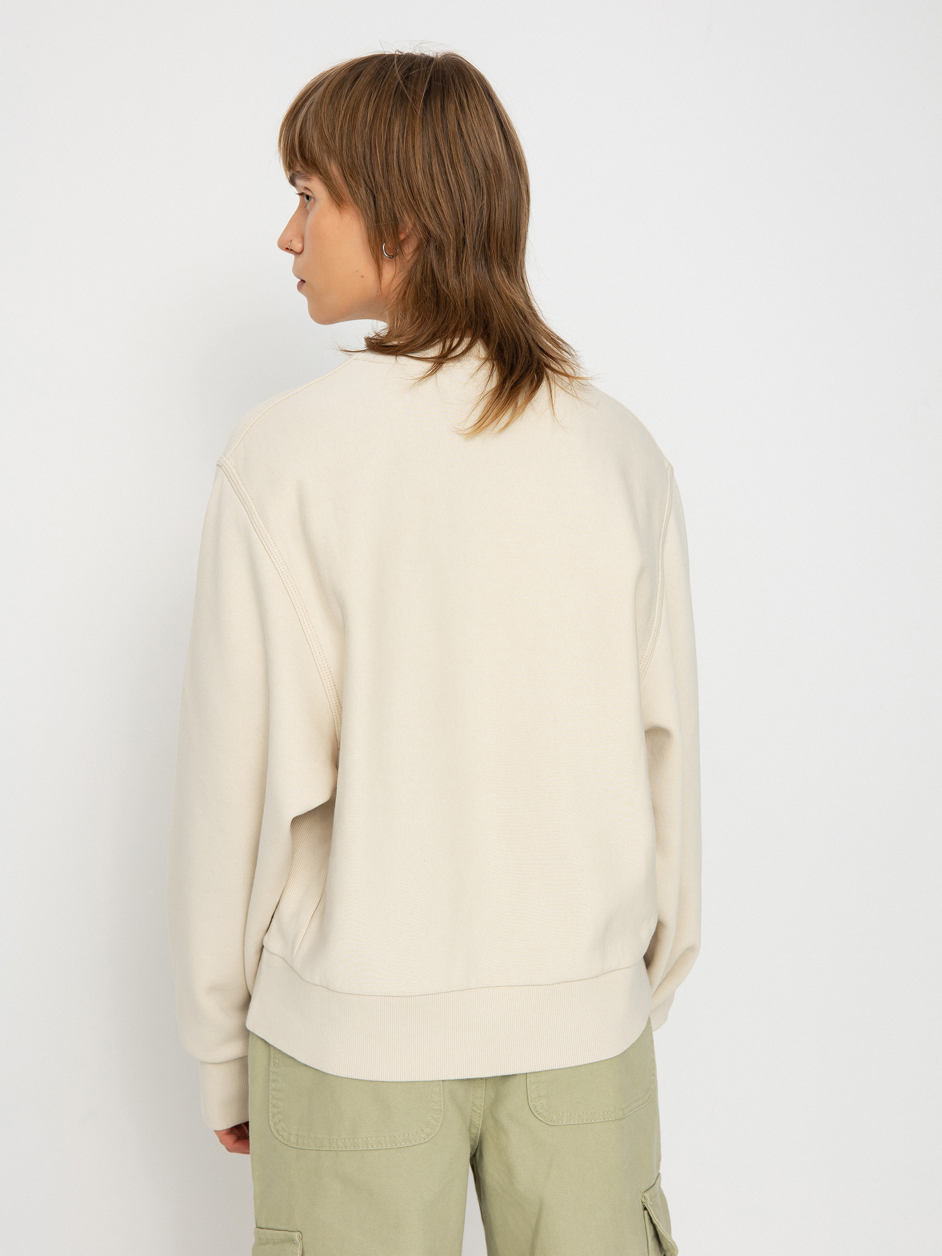 Hanorac Carhartt WIP American Script Wmn (moonbeam)