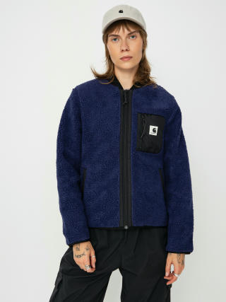 Hanorac din fleece Carhartt WIP Janet Wmn (aura/black)