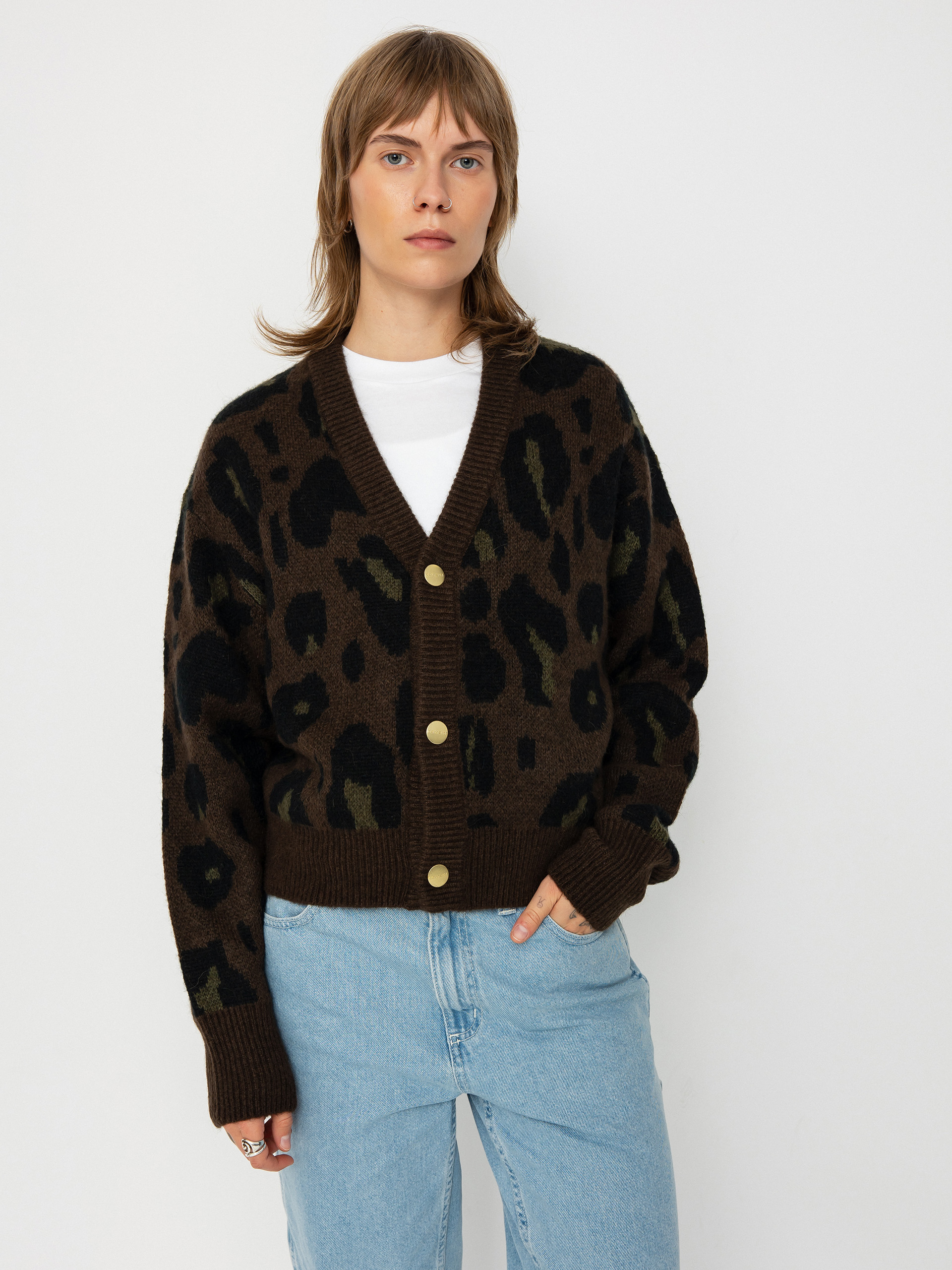 Pulover Carhartt WIP Merton Cardigan Wmn