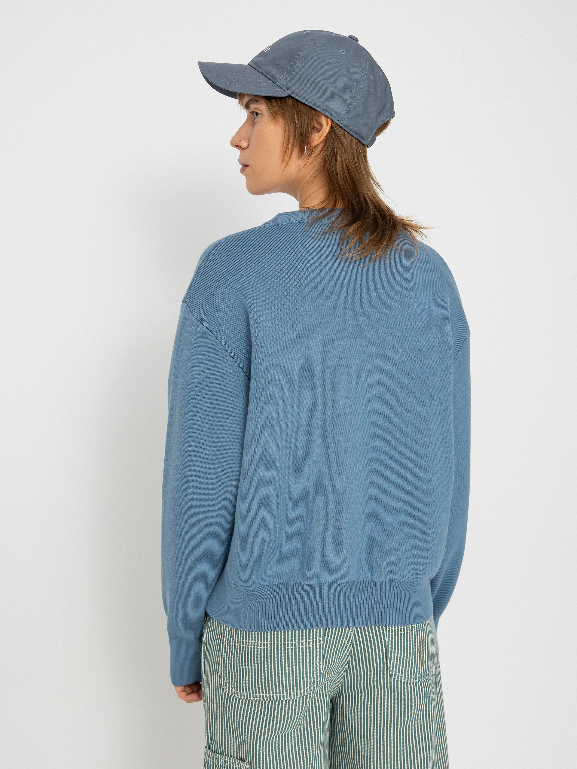 Pulover Carhartt WIP Signature Wmn (dusty ice/wax)