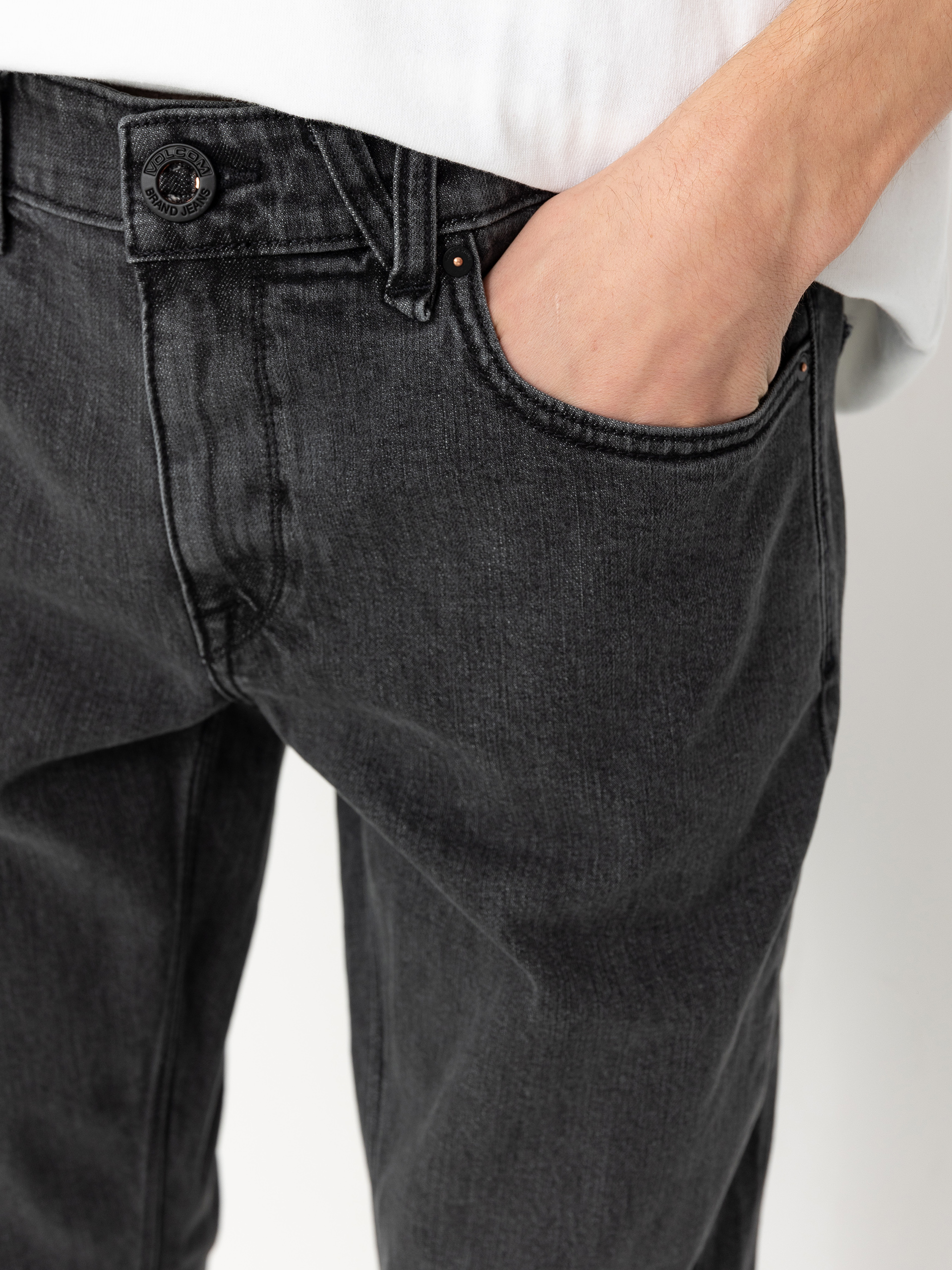 Pantaloni Volcom Vorta Denim (neutral grey)