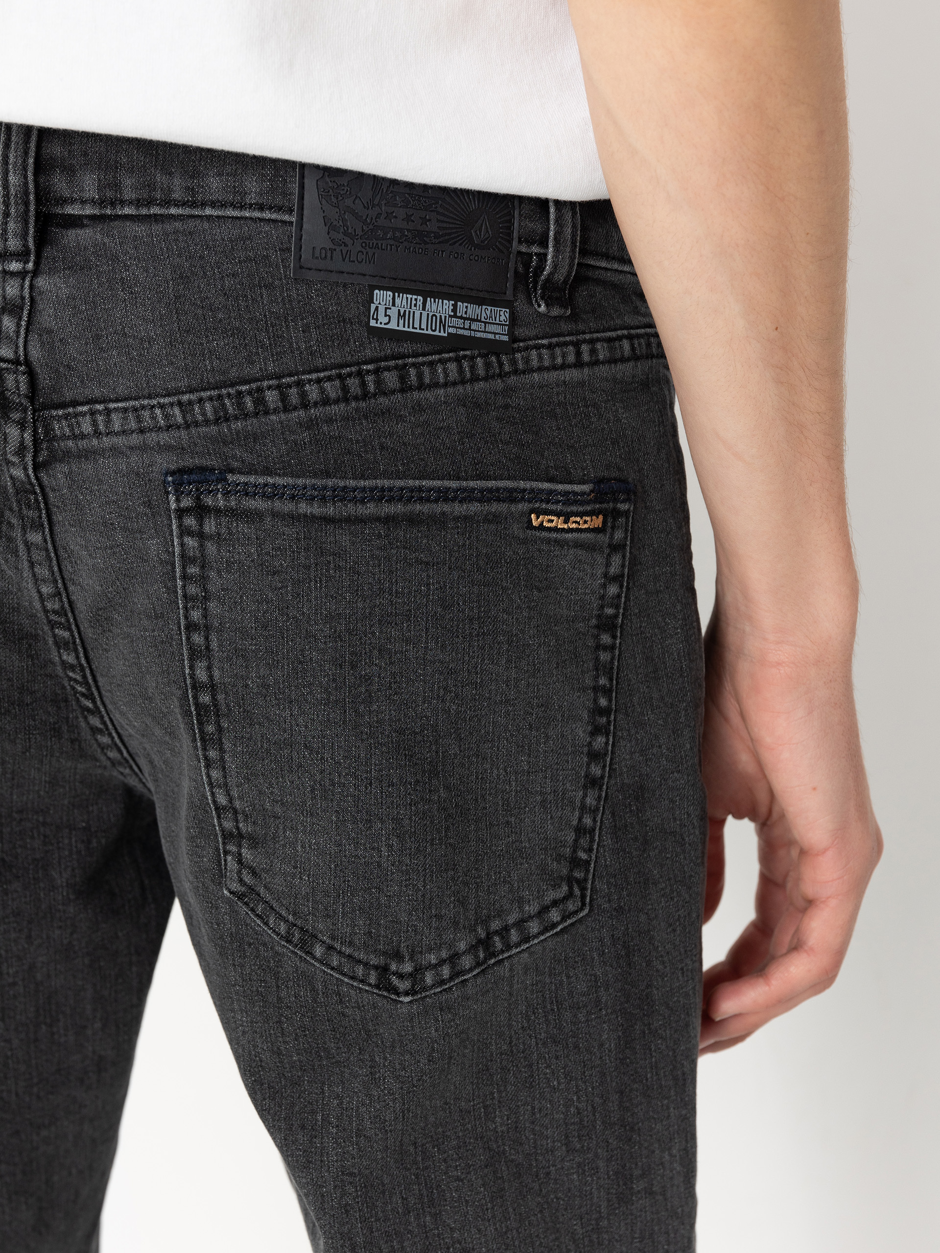 Pantaloni Volcom Vorta Denim (neutral grey)