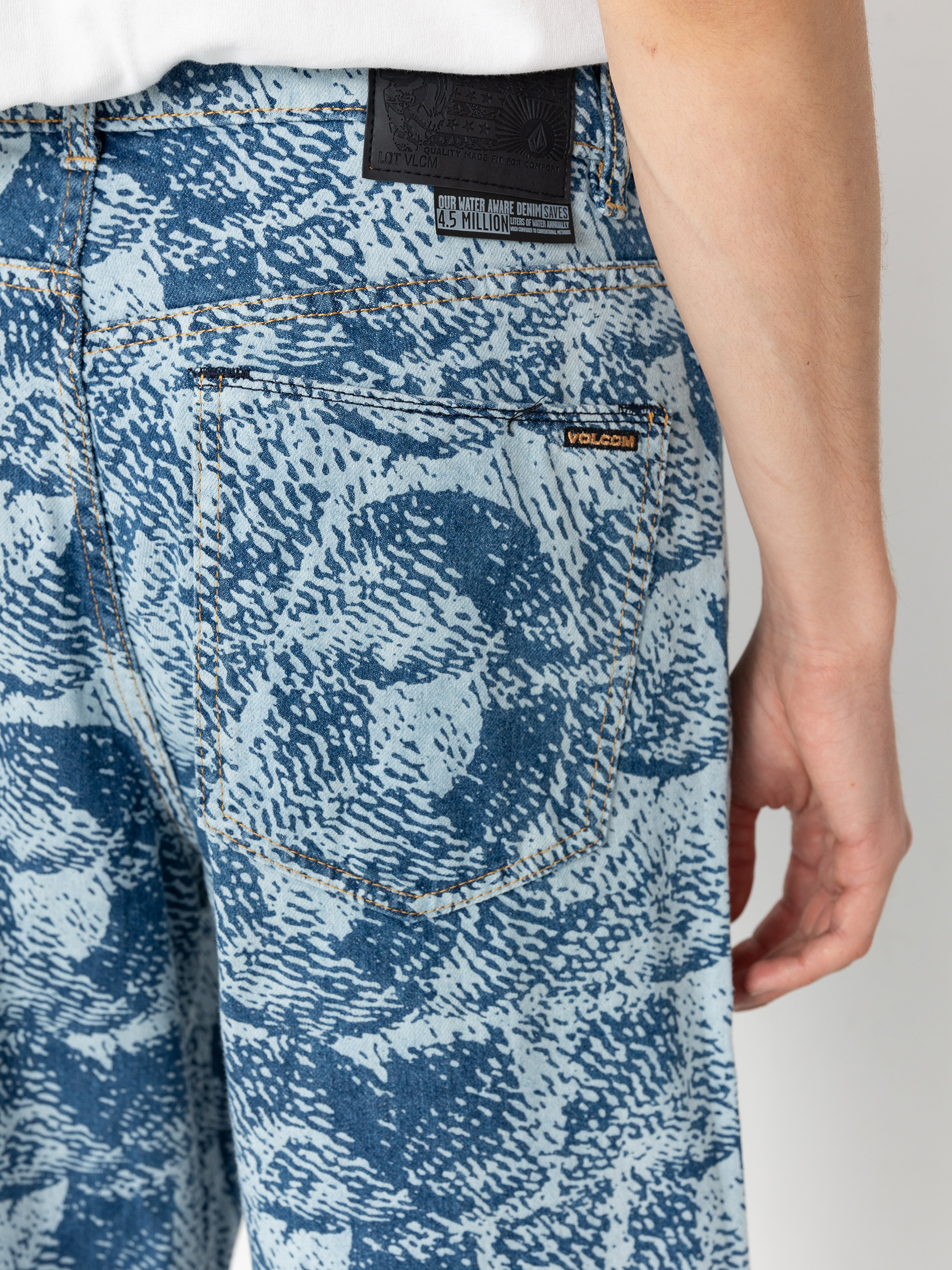 Pantaloni Volcom Fergadelic Denim (road sky)