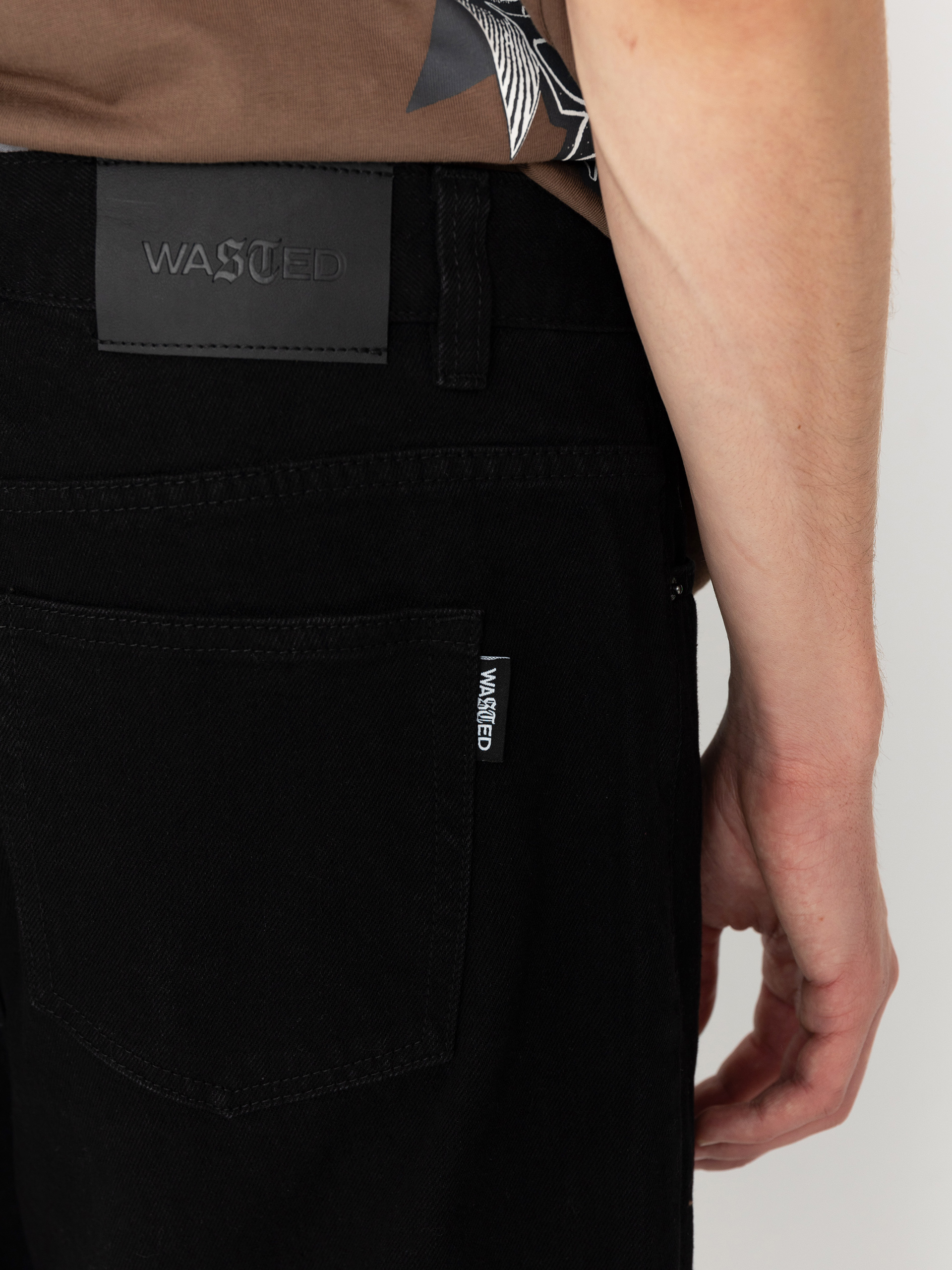 Pantaloni Wasted Paris Signature Casper (black)