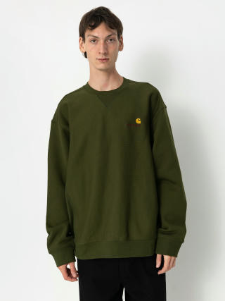 Hanorac Carhartt WIP American Script (tarragon)