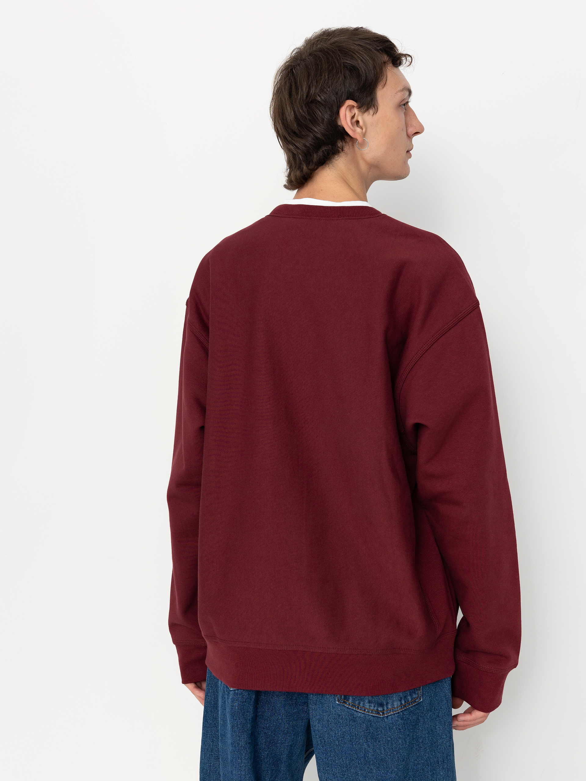 Hanorac Carhartt WIP American Script (malbec)