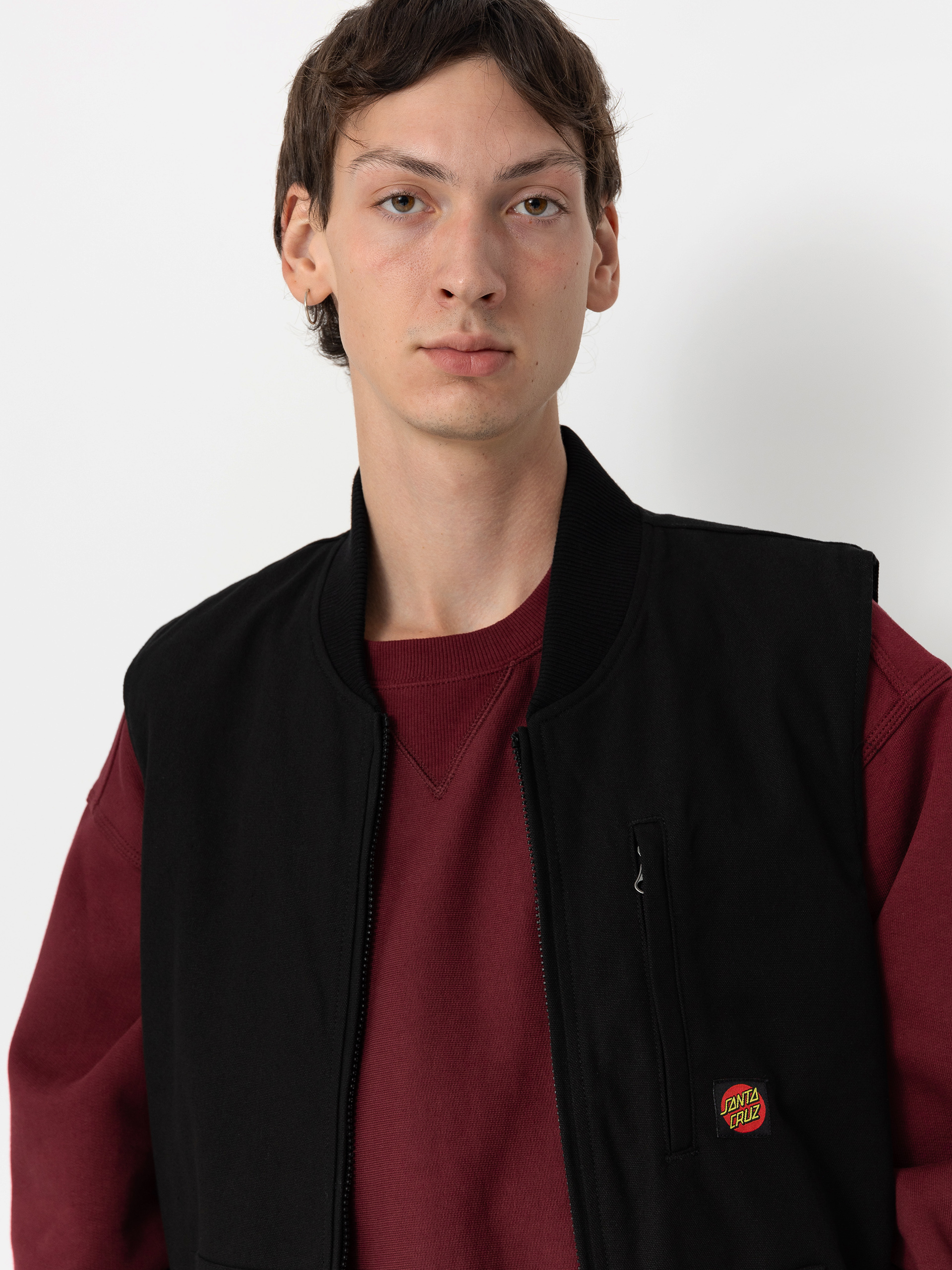 Geacă Santa Cruz Classic Label Vest (black)