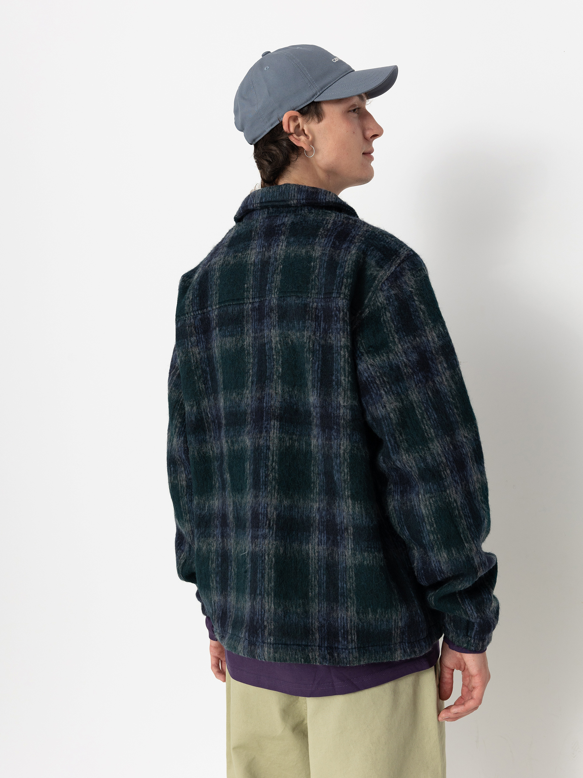 Geacă Santa Cruz Hideout (navy/blue/grey check)