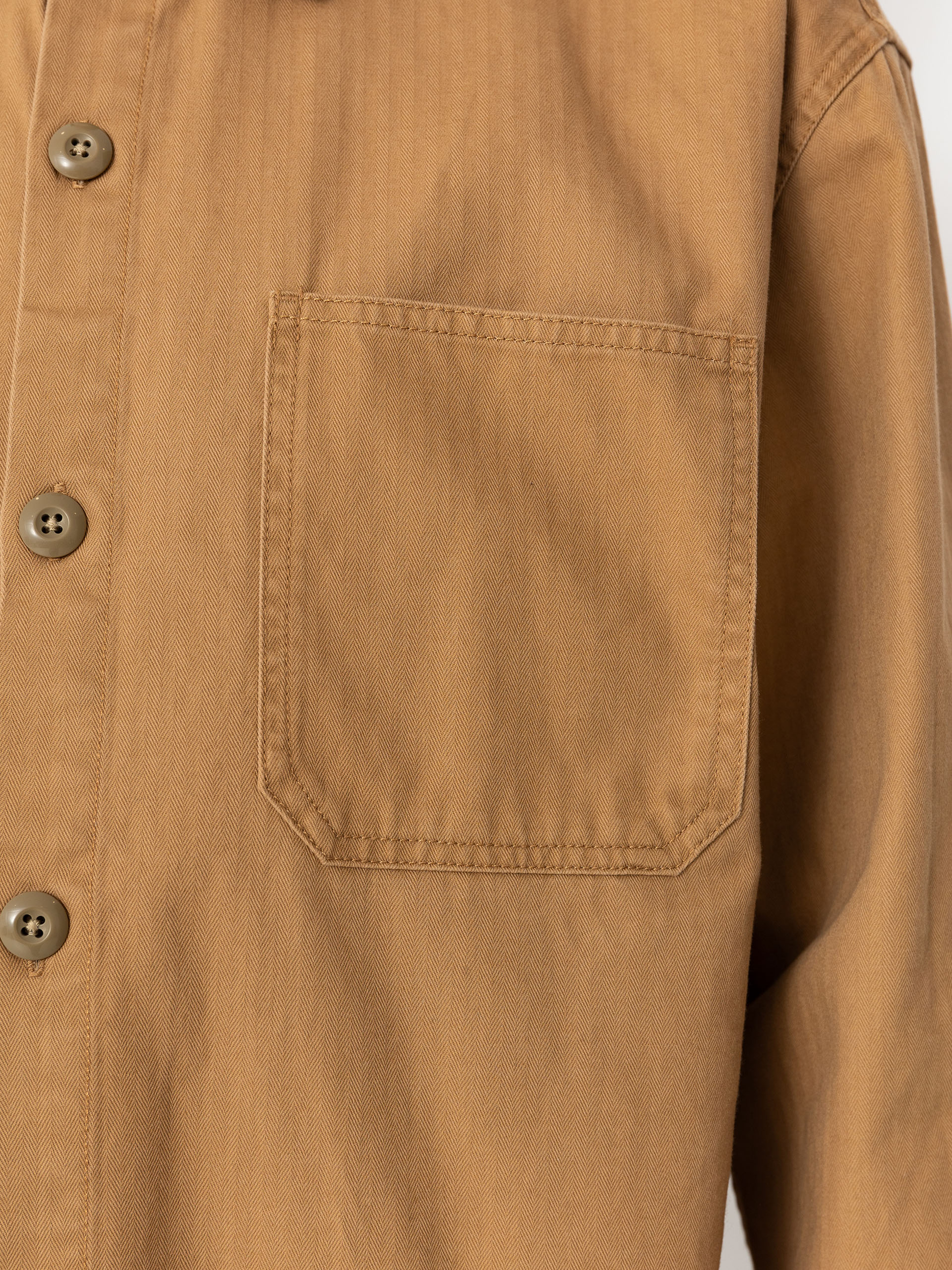 Cămașă Brixton Selden Overshirt (tobacco brown worn wash)