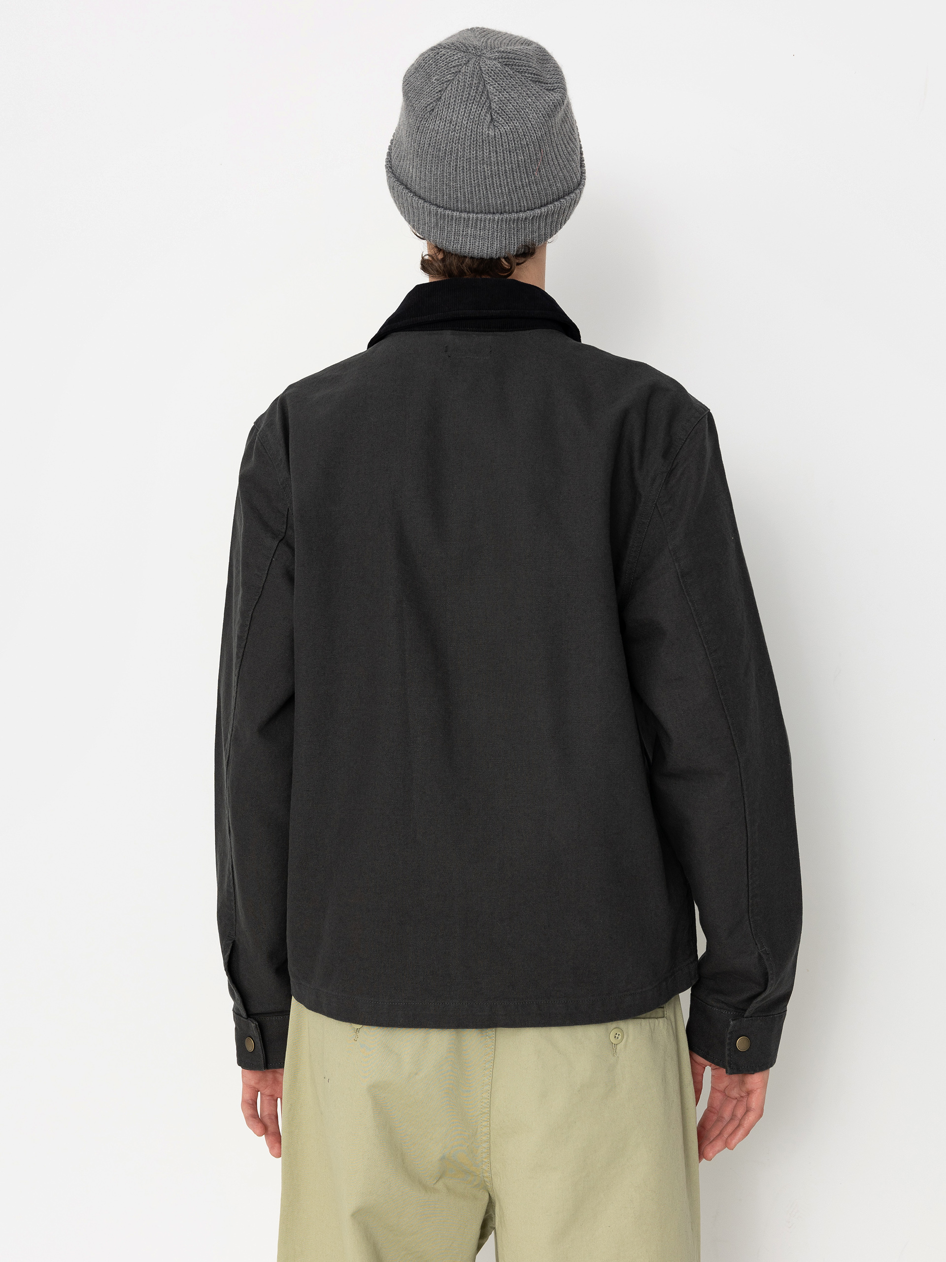 Geacă Brixton Mechanic Garage Zip (washed black)