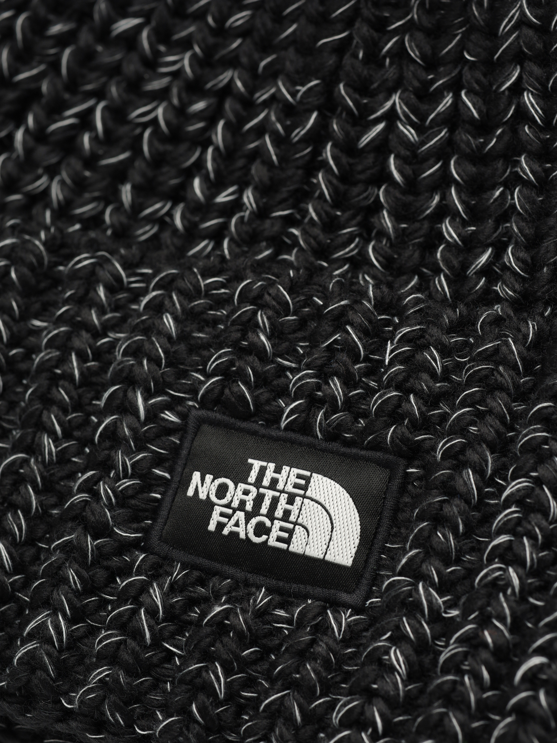 Căciulă The North Face Cozy Chunky Cabin (tnf black/white dune)