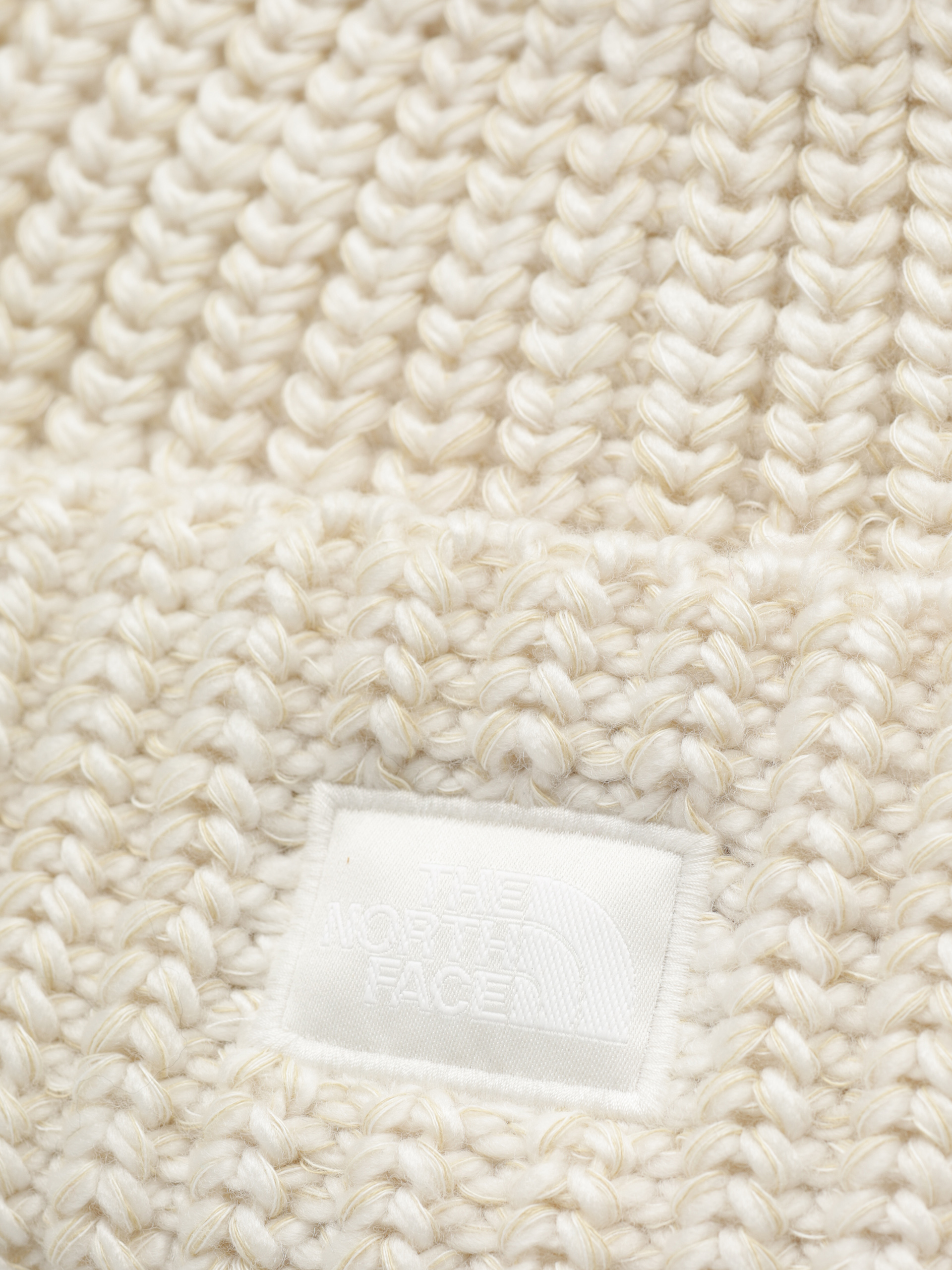 Căciulă The North Face Cozy Chunky Cabin (gardenia white/gravel/k)