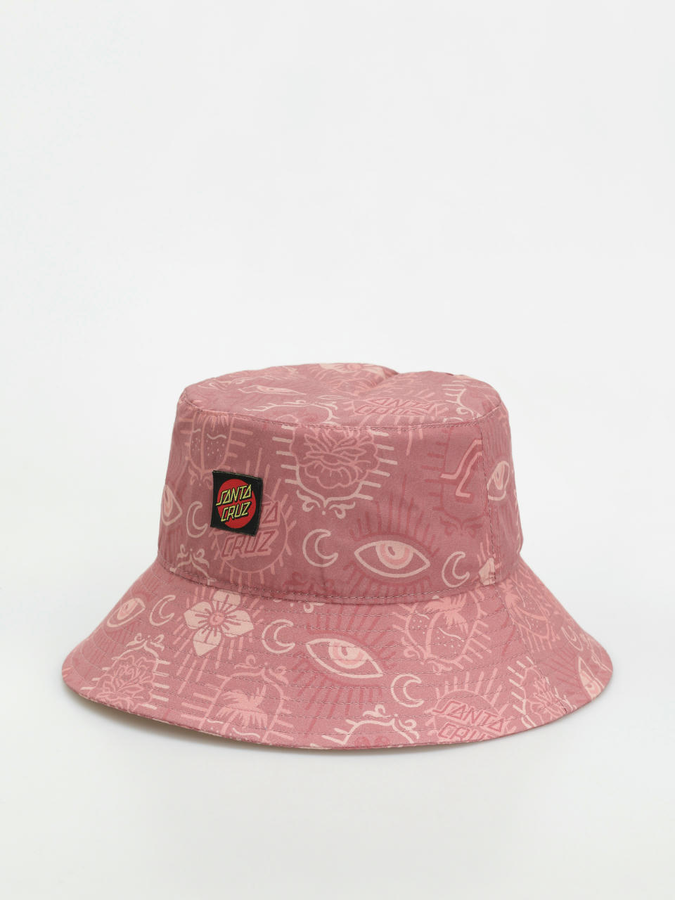 Pălărie Santa Cruz Classic Tie Bucket Hat Wmn (red patchwork)