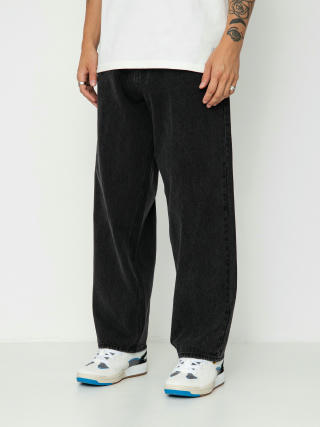 Pantaloni OBEY Bigwig Baggy Denim (faded black)