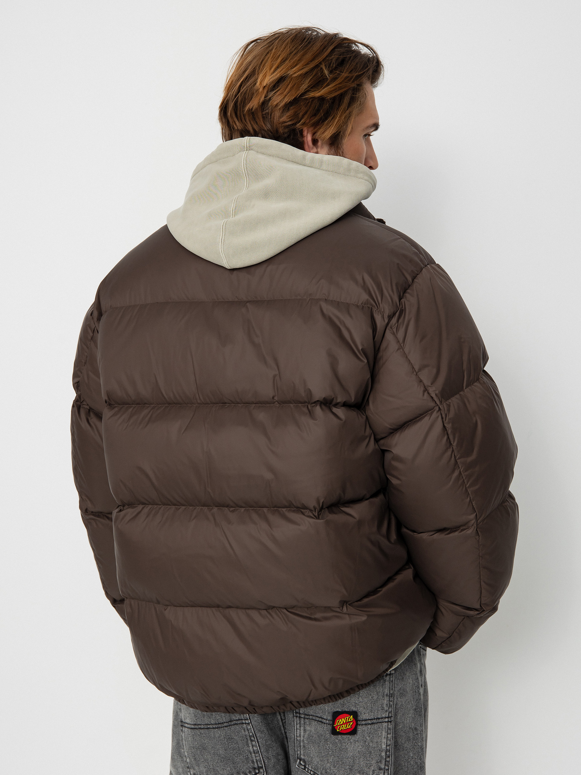 Geacă Gramicci Down Puffer (dark brown)