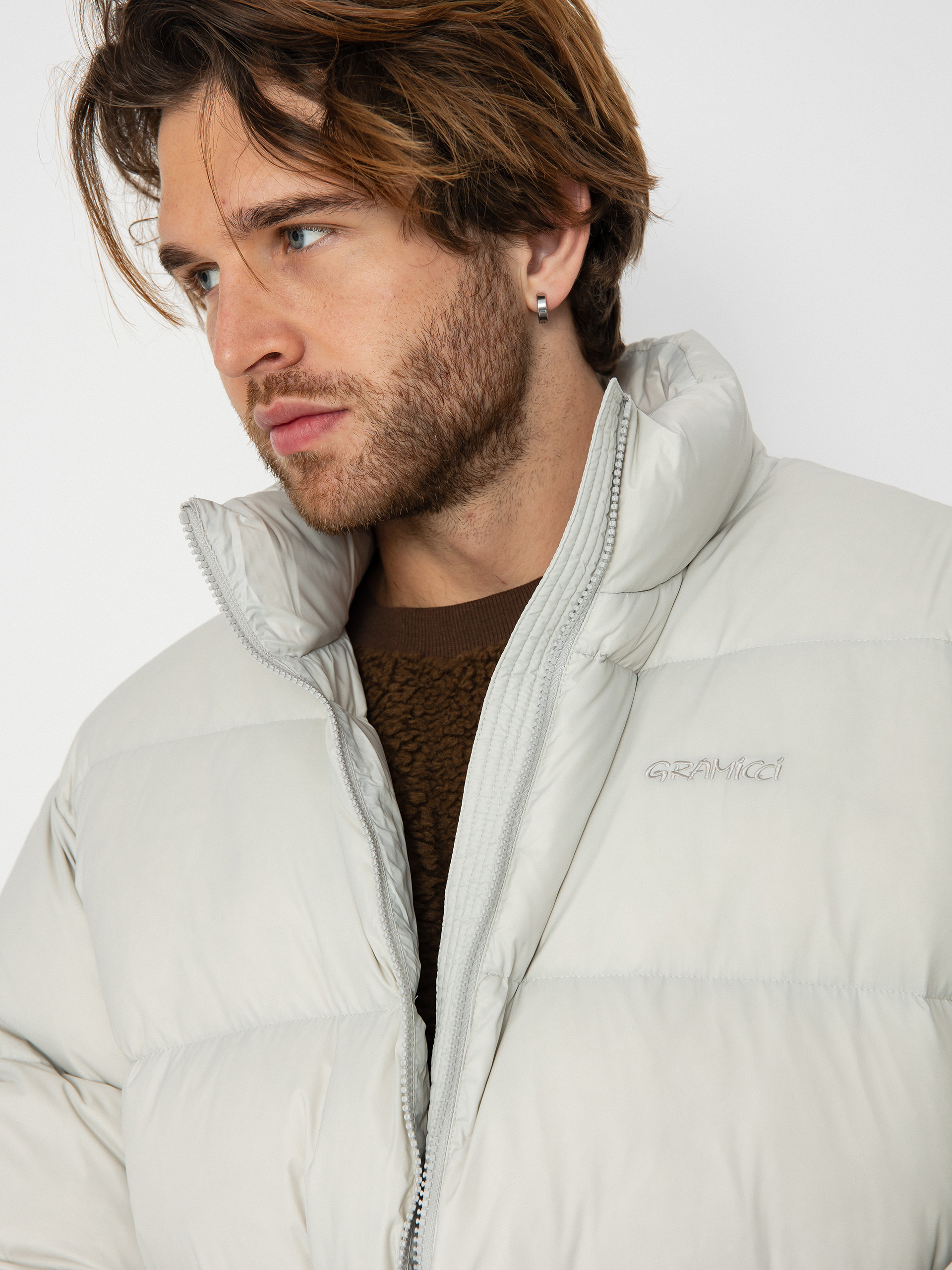 Geacă Gramicci Down Puffer (light beige)