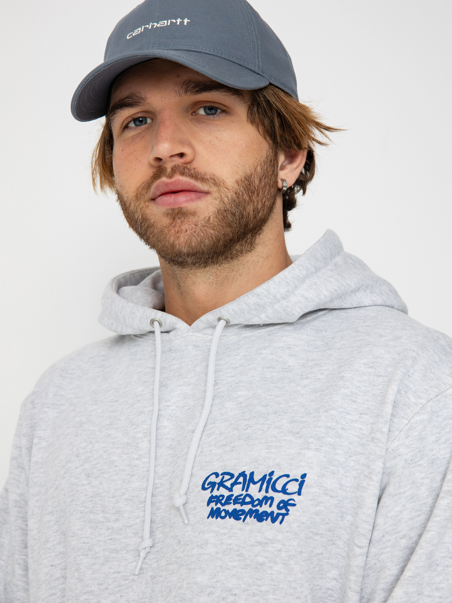 Hanorac cu glugă Gramicci Napping Climber HD (grey heather)