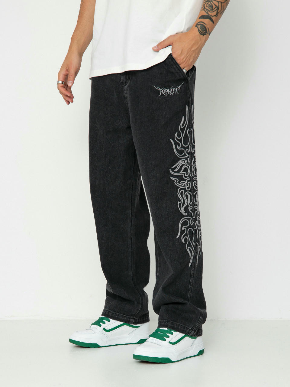 Pantaloni RipNDip Volt Denim (black)