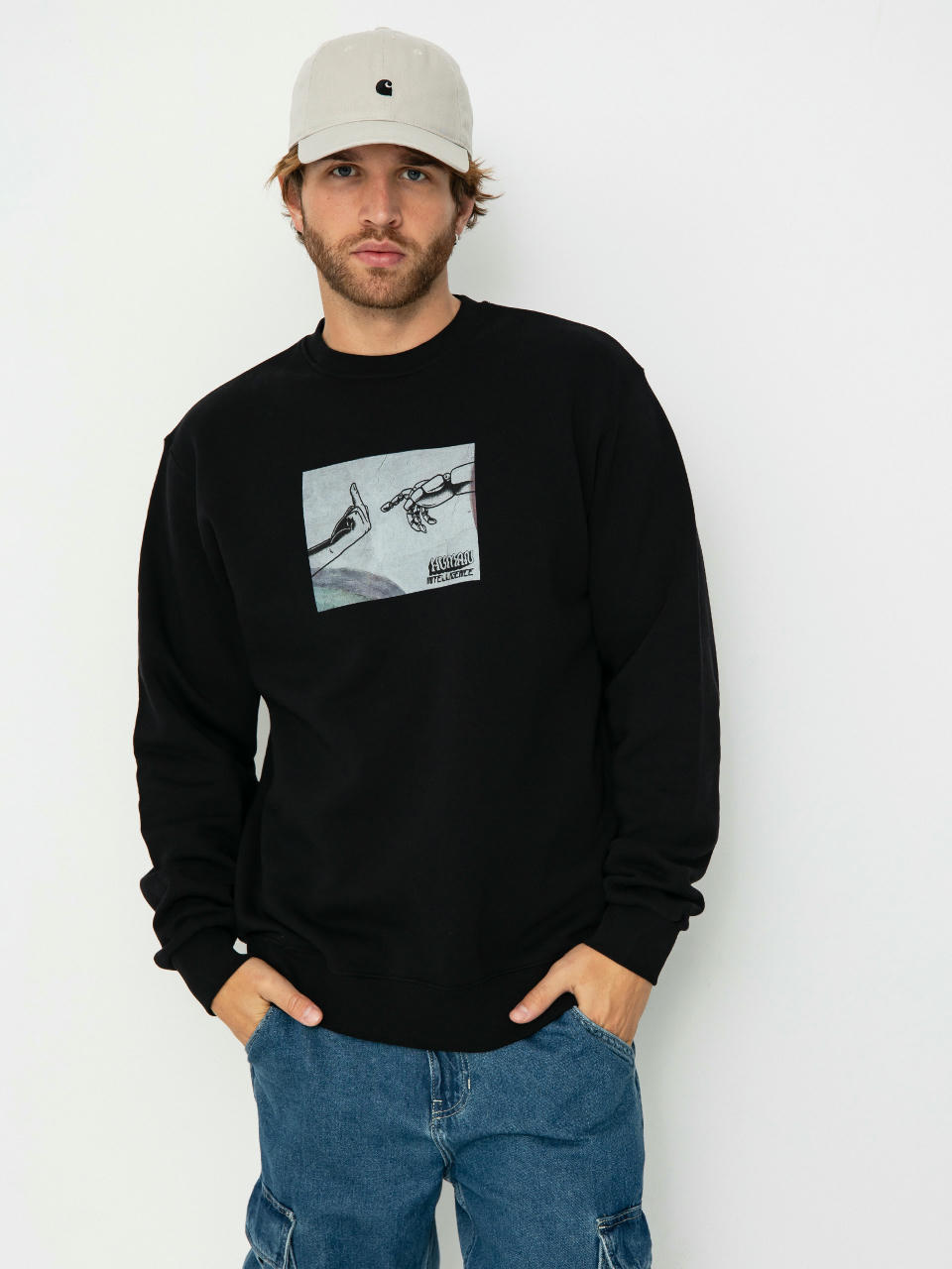 Hanorac Iriedaily H.I. Crewneck (black)