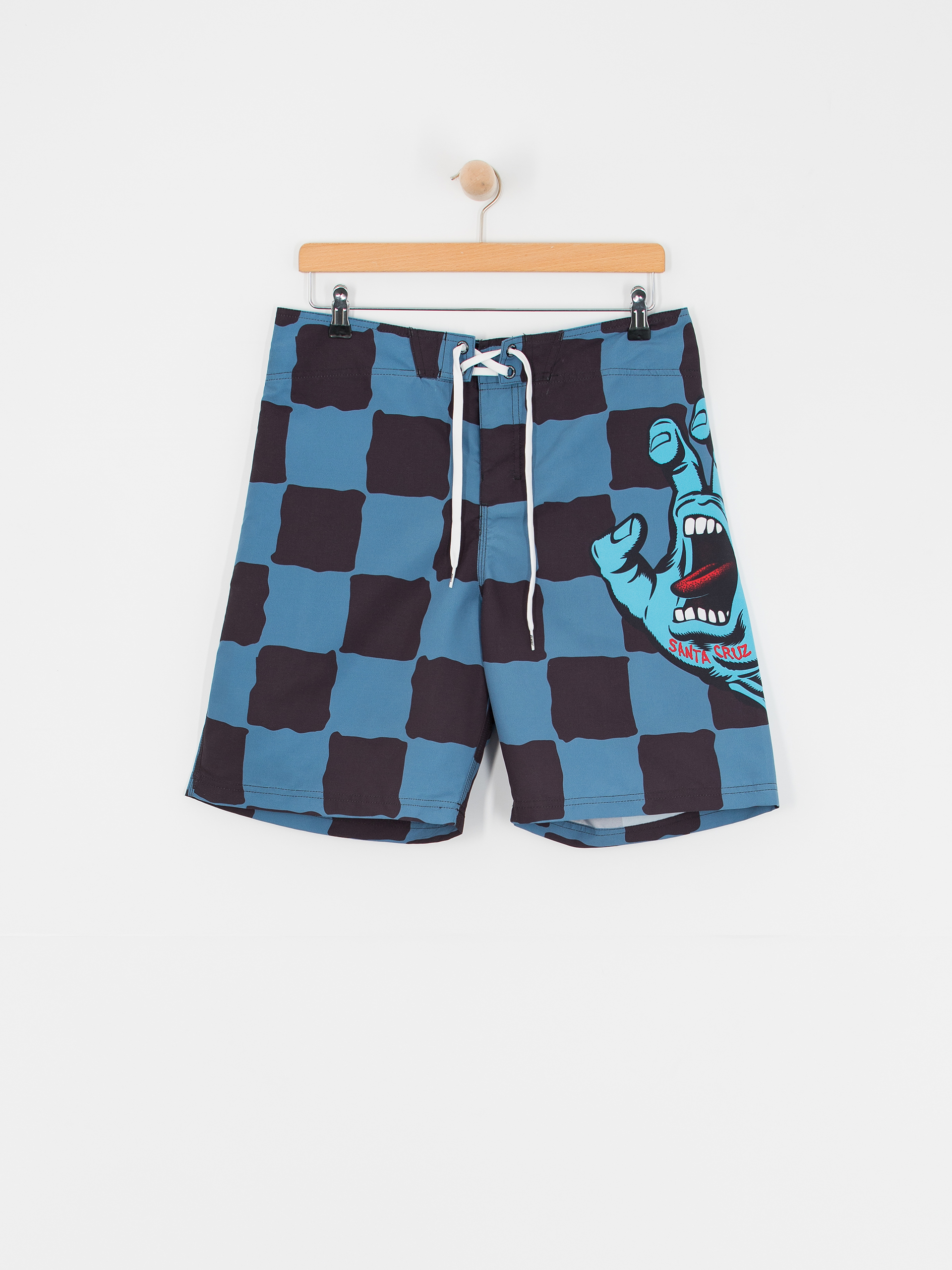 u0218ort Santa Cruz Screaming Hand (dusty blue check)