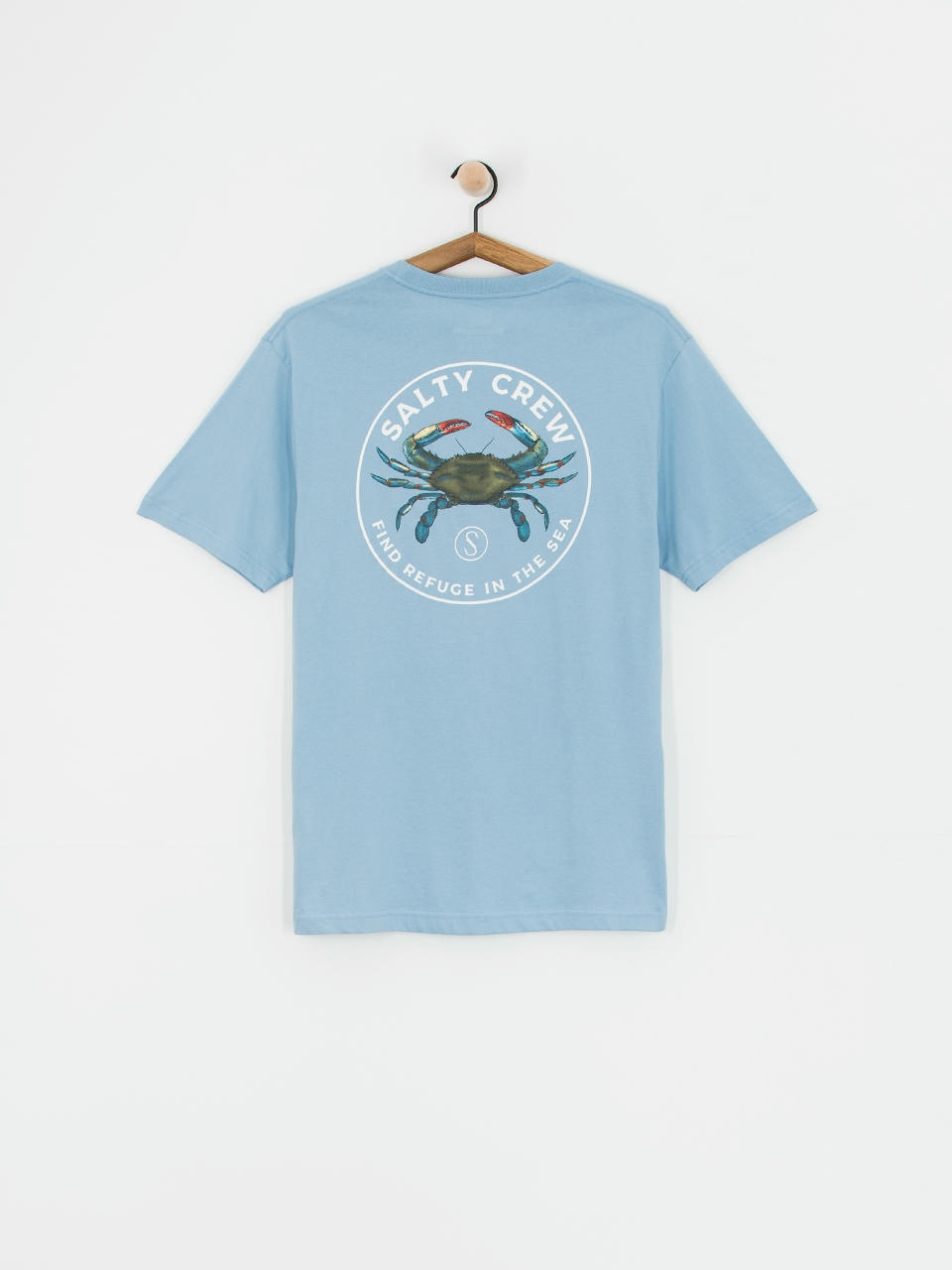 Tricou Salty Crew Blue Crabber Premium (marine blue)