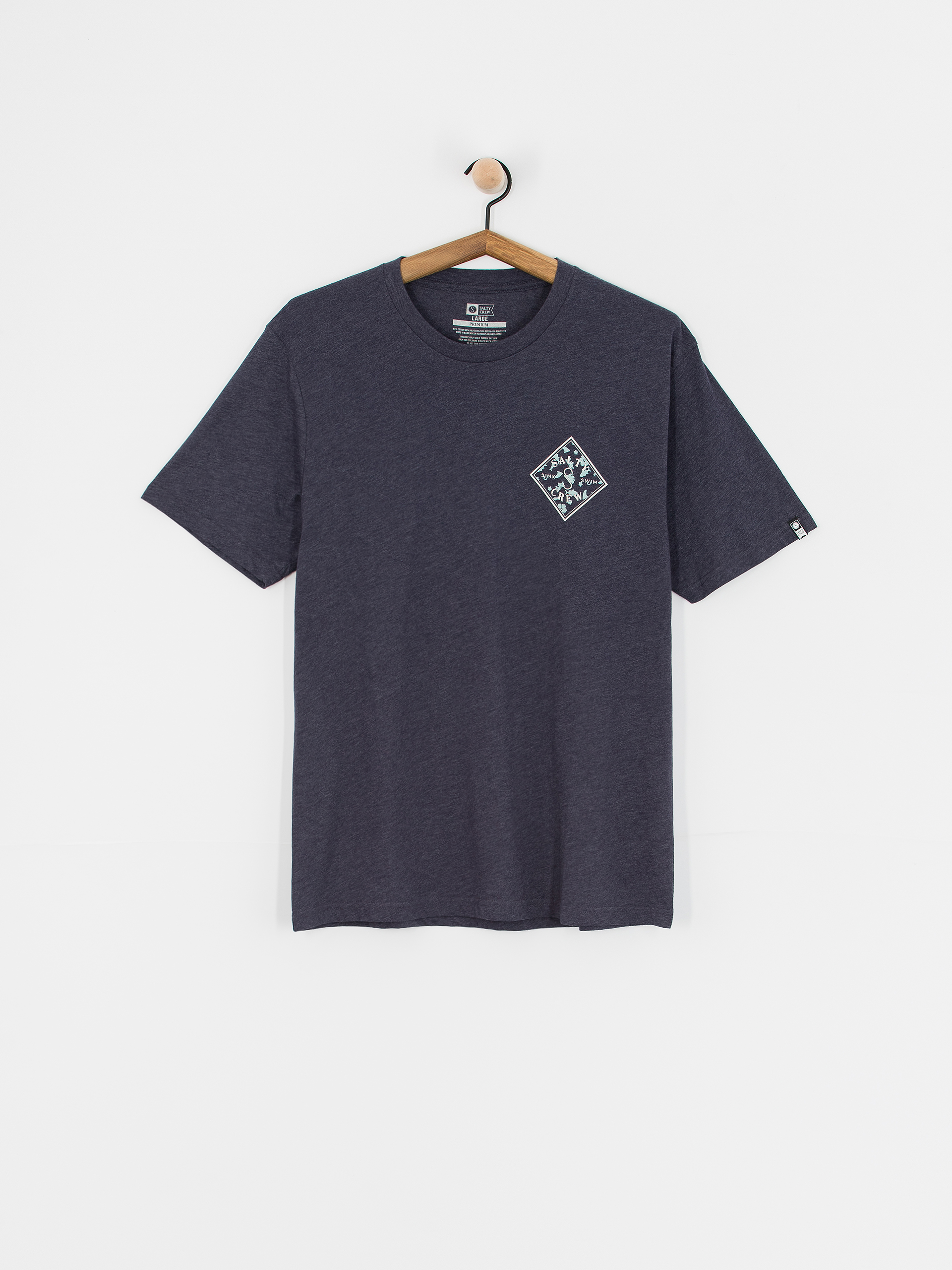Tricou Salty Crew Tippet Tropics Premium (navy heather)