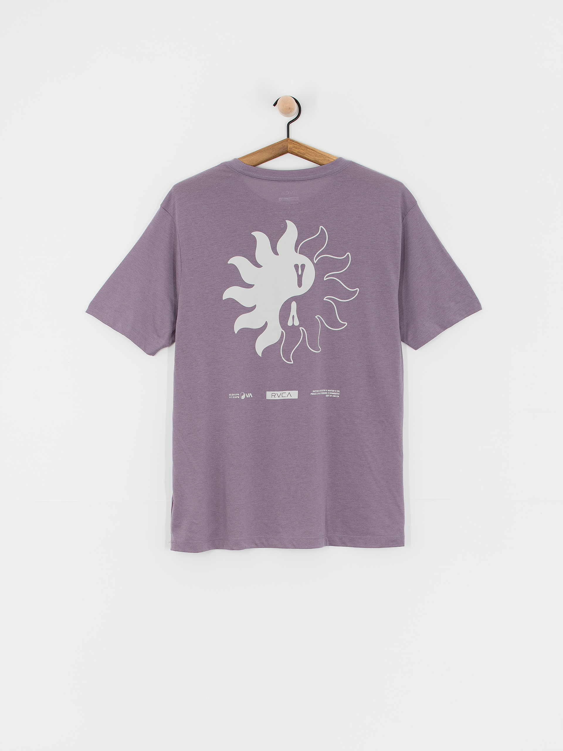 Tricou RVCA Va Bloomin (purple sage)