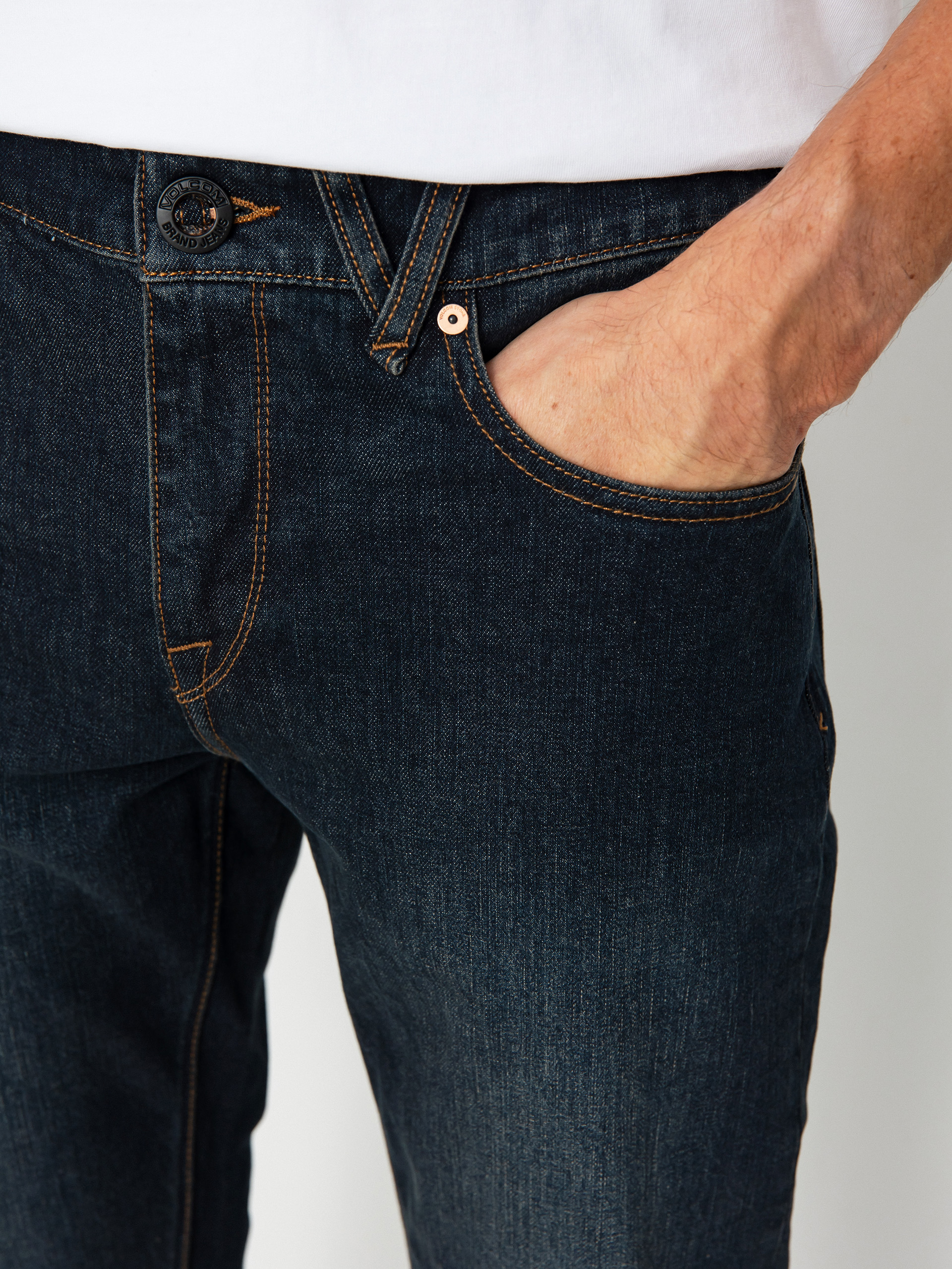 Pantaloni Volcom Solver Denim (new vintage blue)