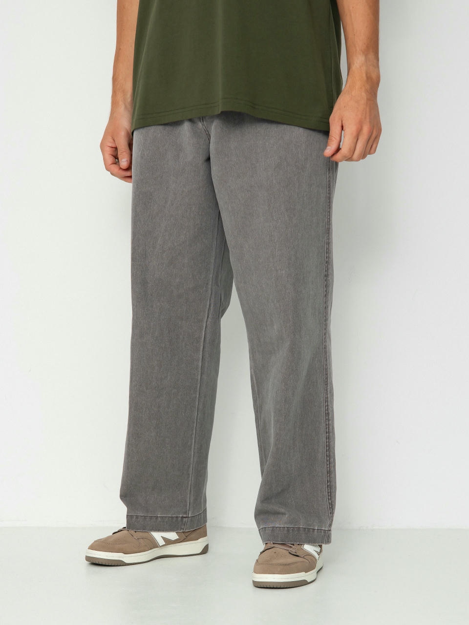 Pantaloni OBEY Bigwig Chino (pigment java brown)