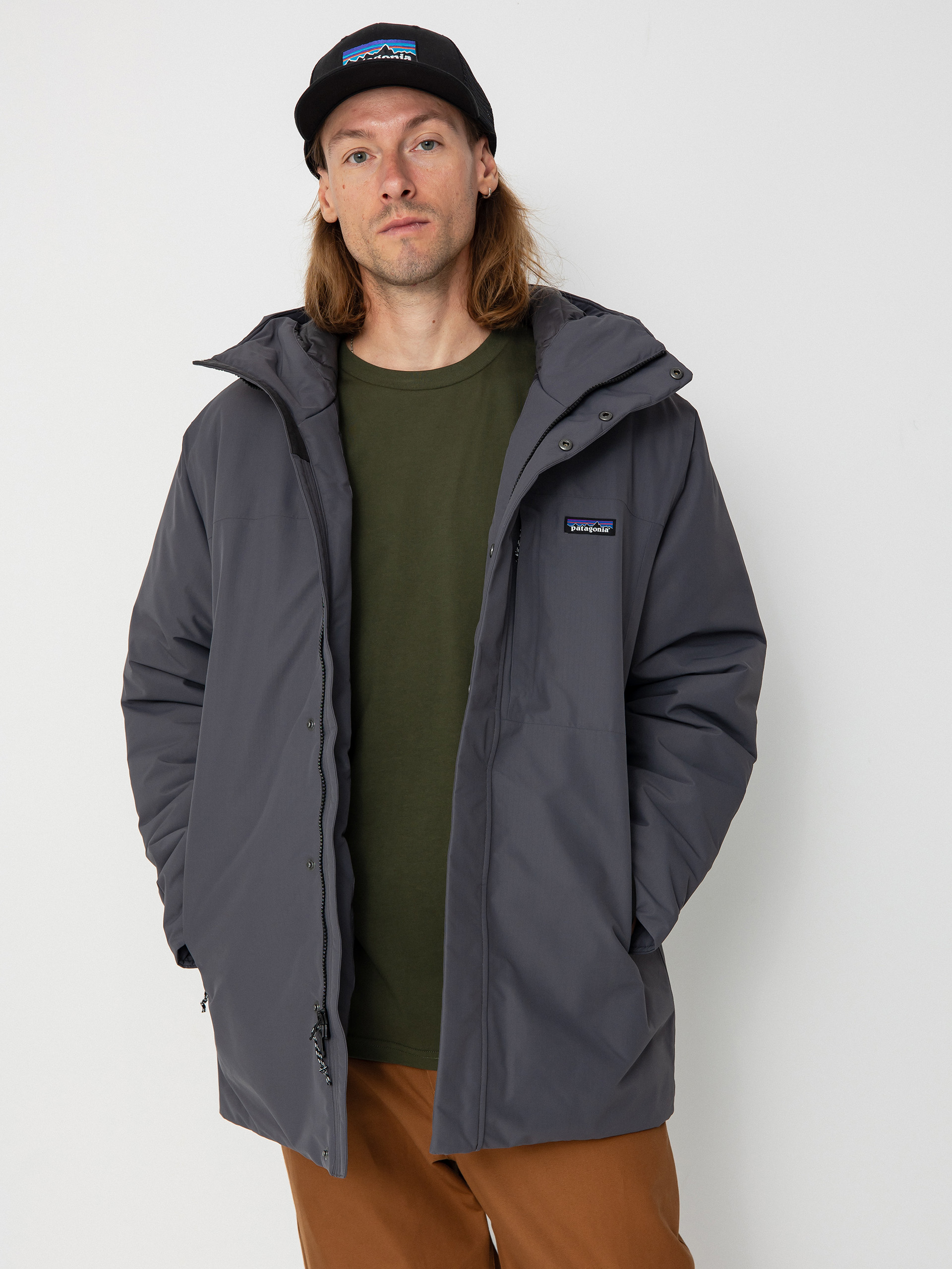 Geacu0103 Patagonia Windshadow Parka (forge grey)