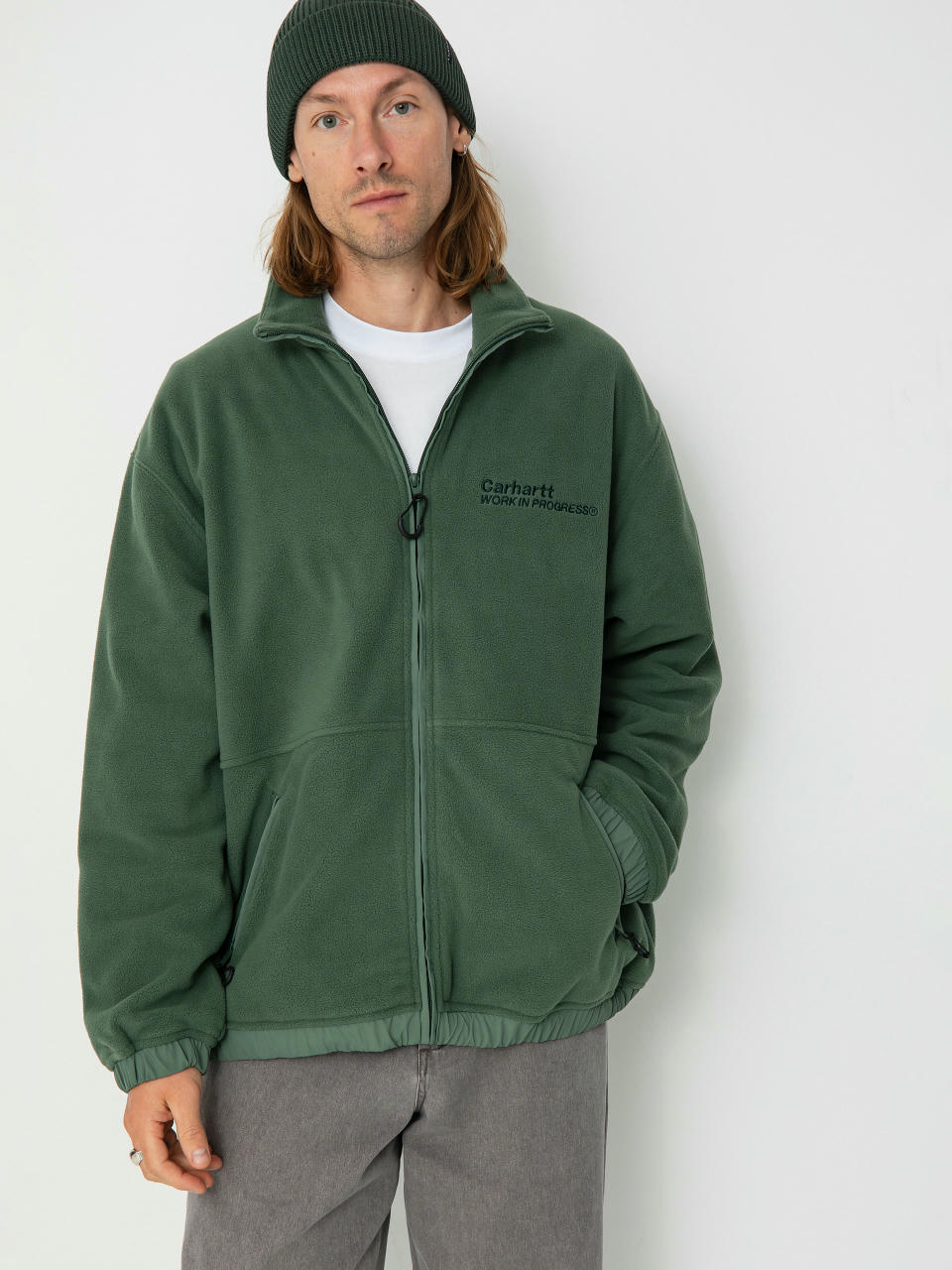 Geacă Carhartt WIP Flying Ducks Liner (duck green)