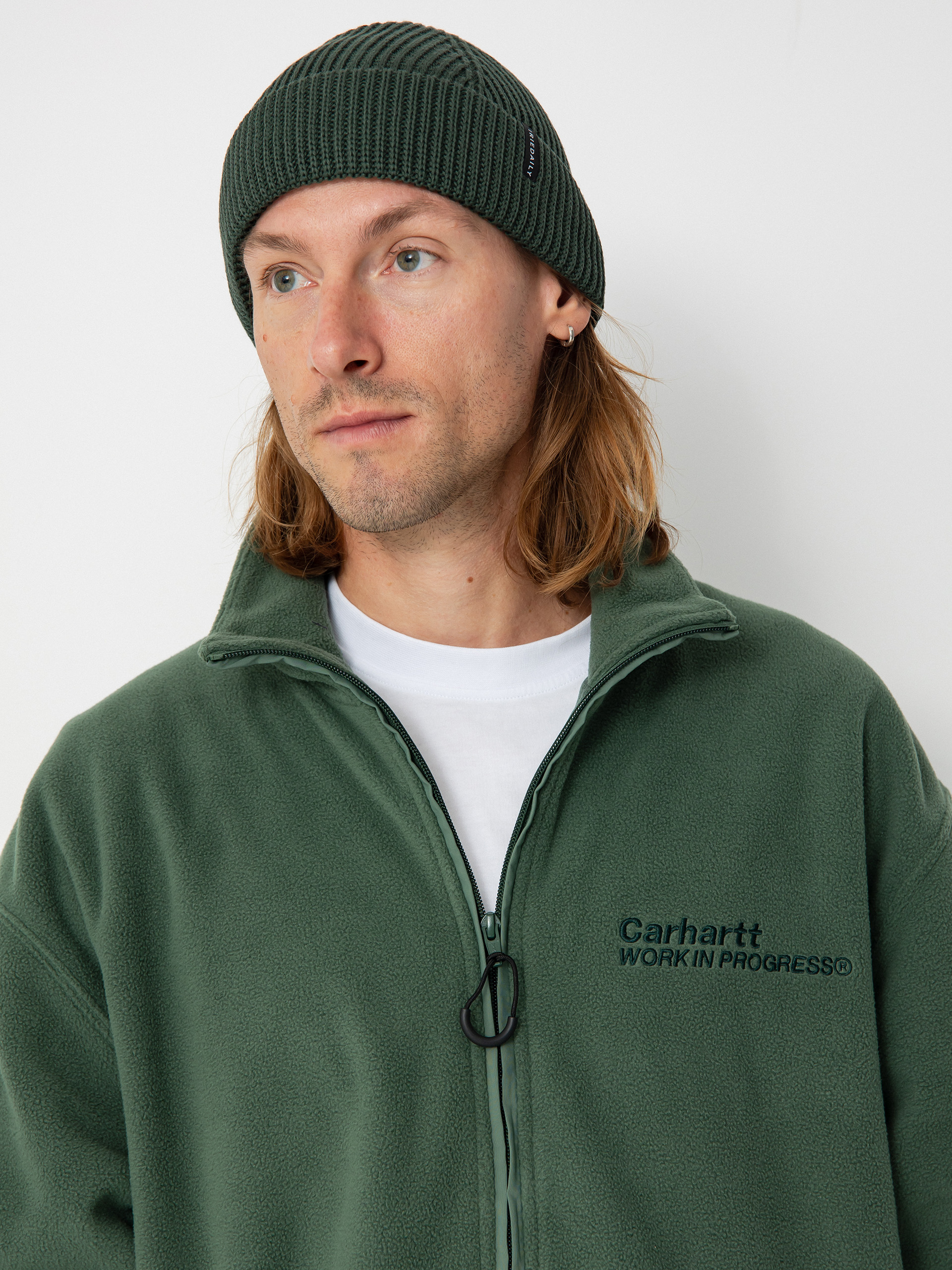 Geacă Carhartt WIP Flying Ducks Liner (duck green)