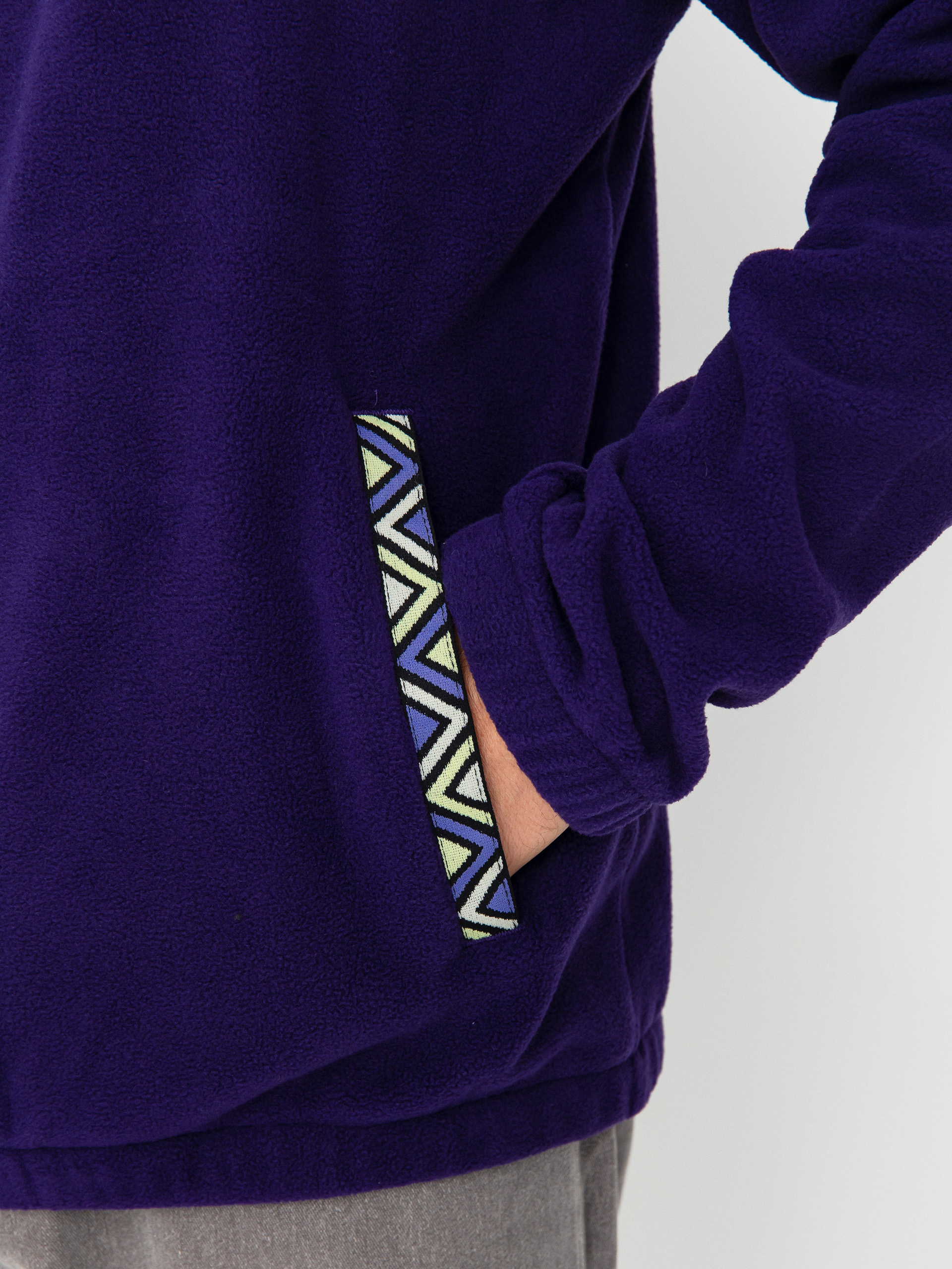 Pentru bărbați Hanorac din fleece Iriedaily Monte Noe (cool jungle)