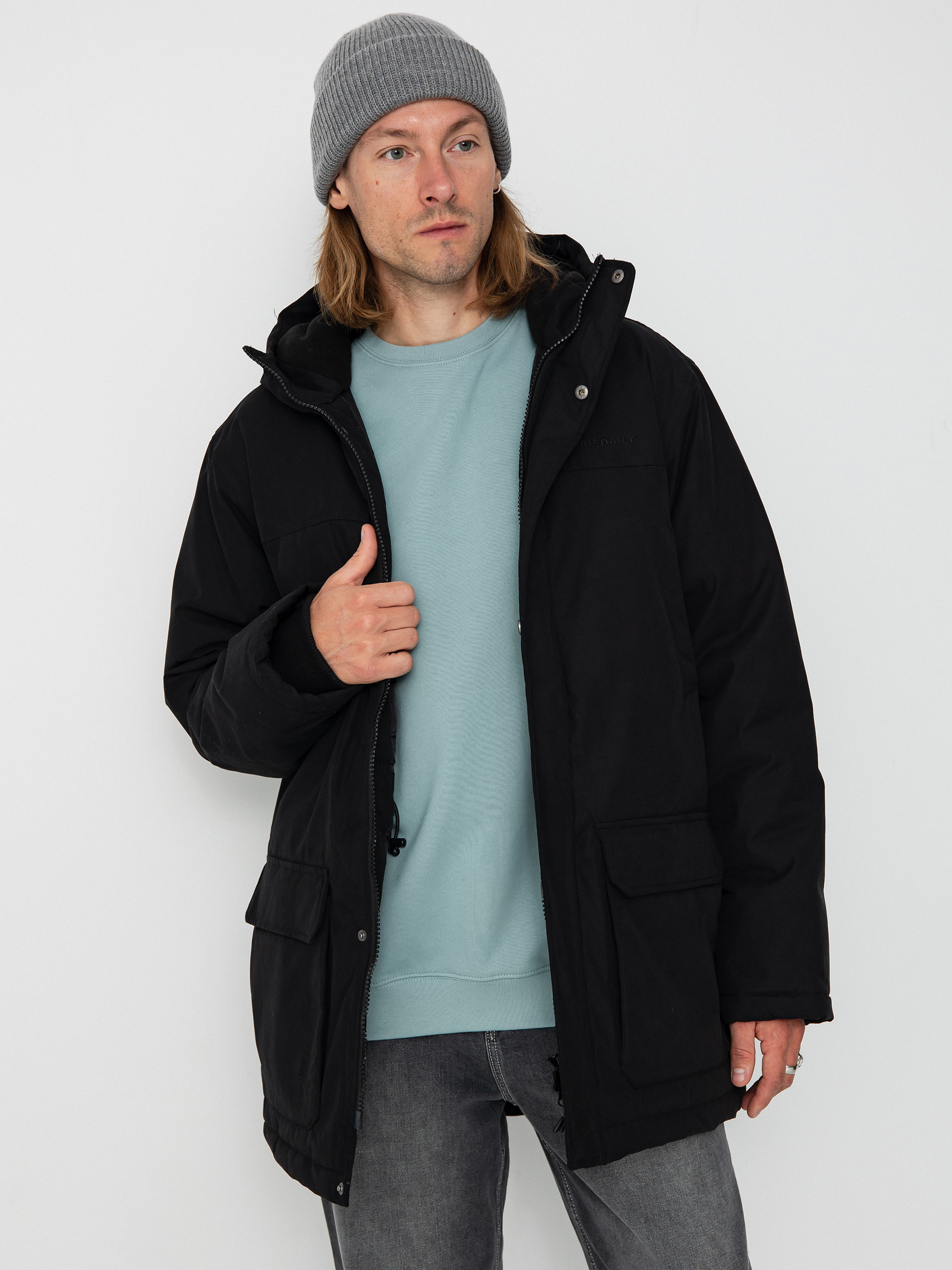 Geacu0103 Iriedaily Nilas Parka (black)