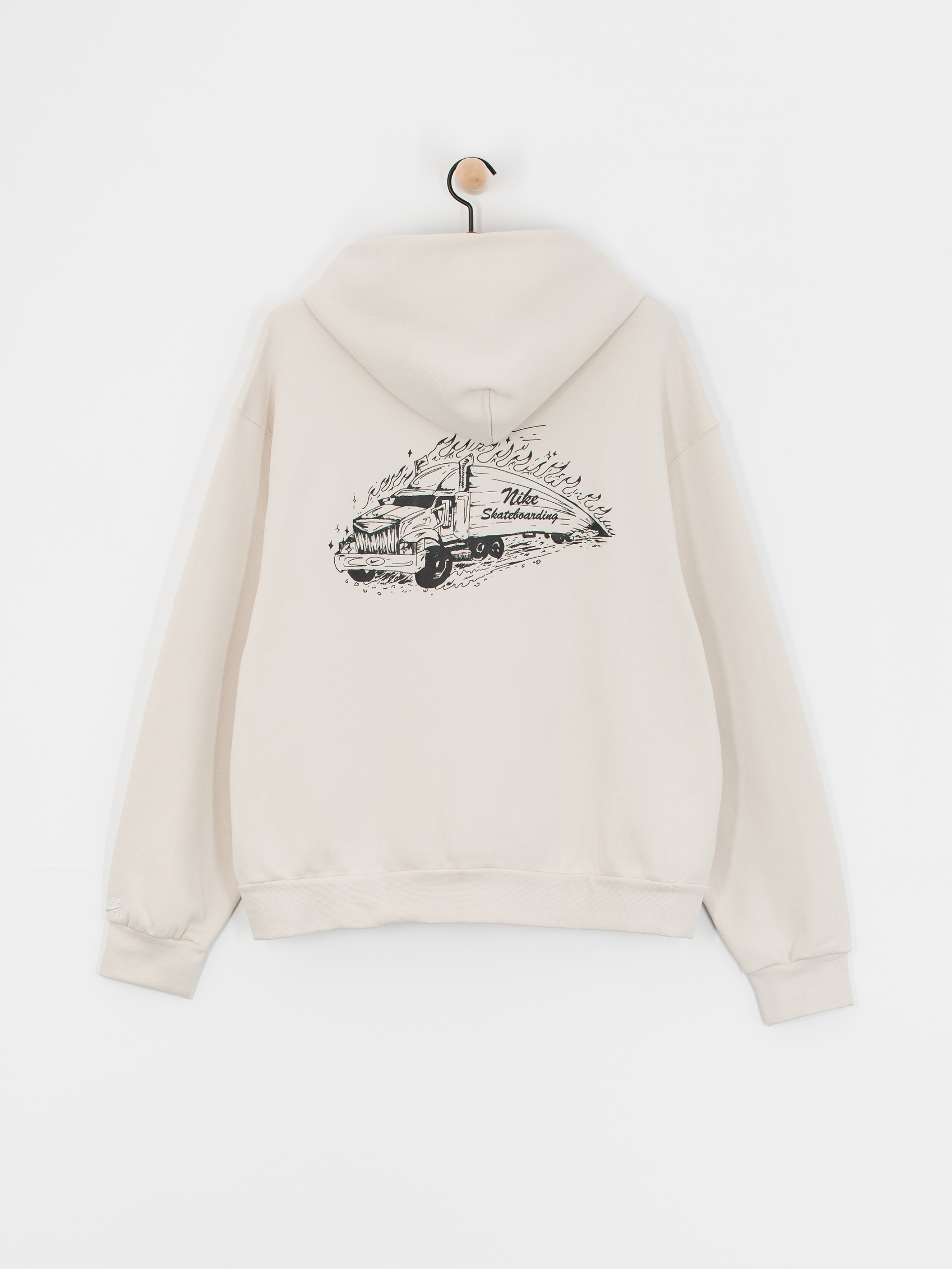 Hanorac cu glugă Nike SB Truckin HD (lt orewood brn)