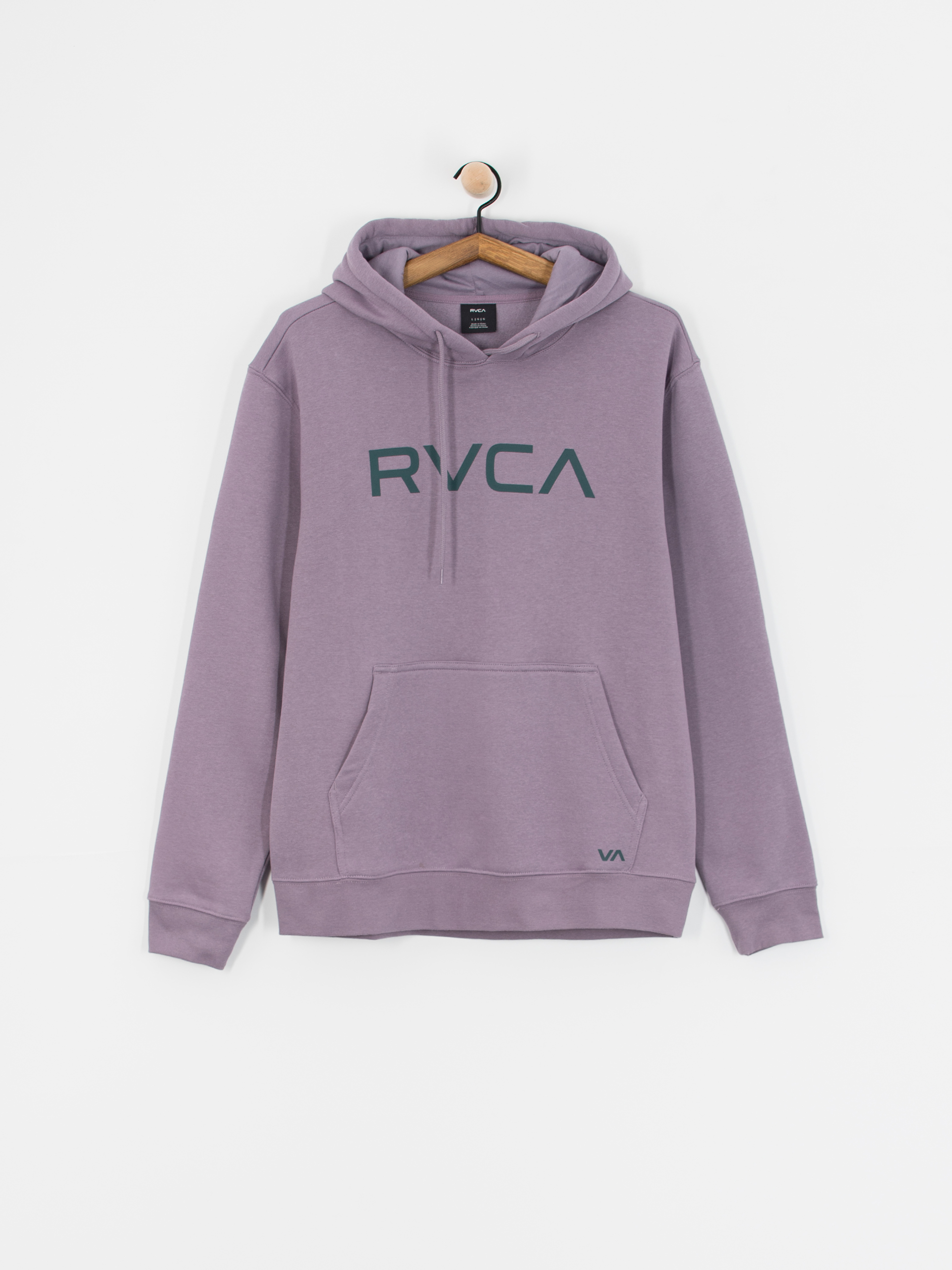 Hanorac cu glugă RVCA Big Rvca HD (gray ridge)