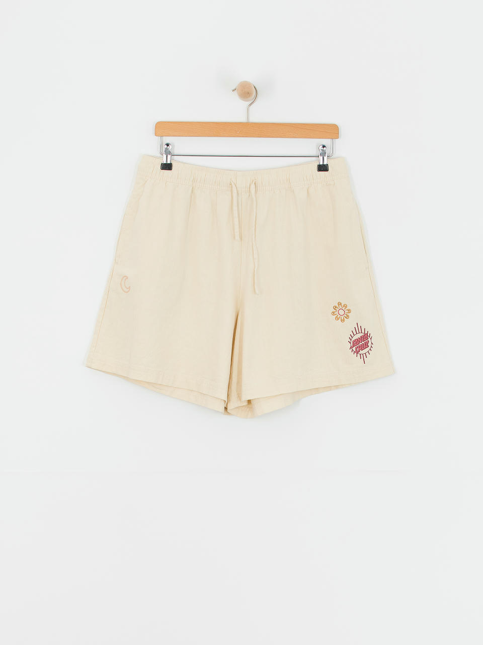 Pantaloni scurți Santa Cruz Scatter Wmn (off white)