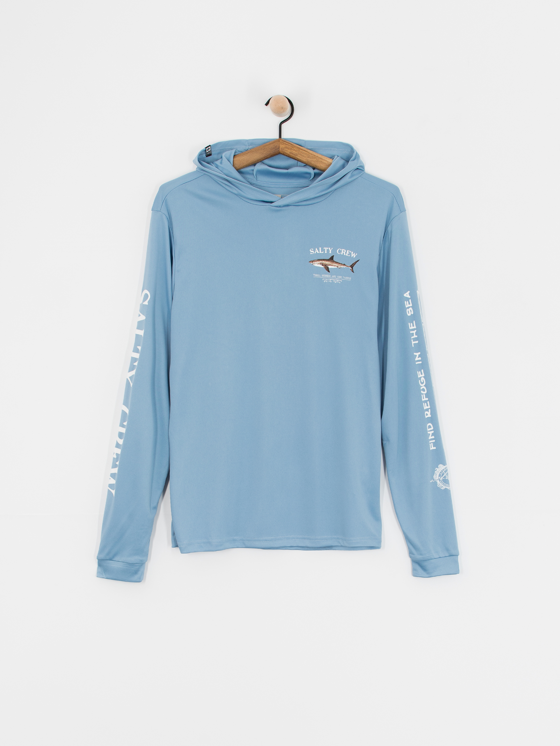 Hanorac cu glugă Salty Crew Bruce Sunshirt HD (marine blue)