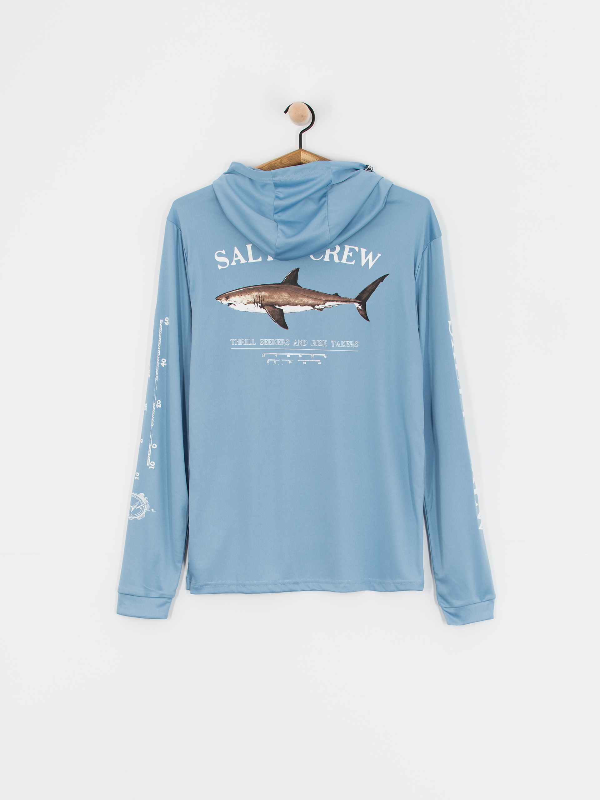 Hanorac cu glugă Salty Crew Bruce Sunshirt HD (marine blue)