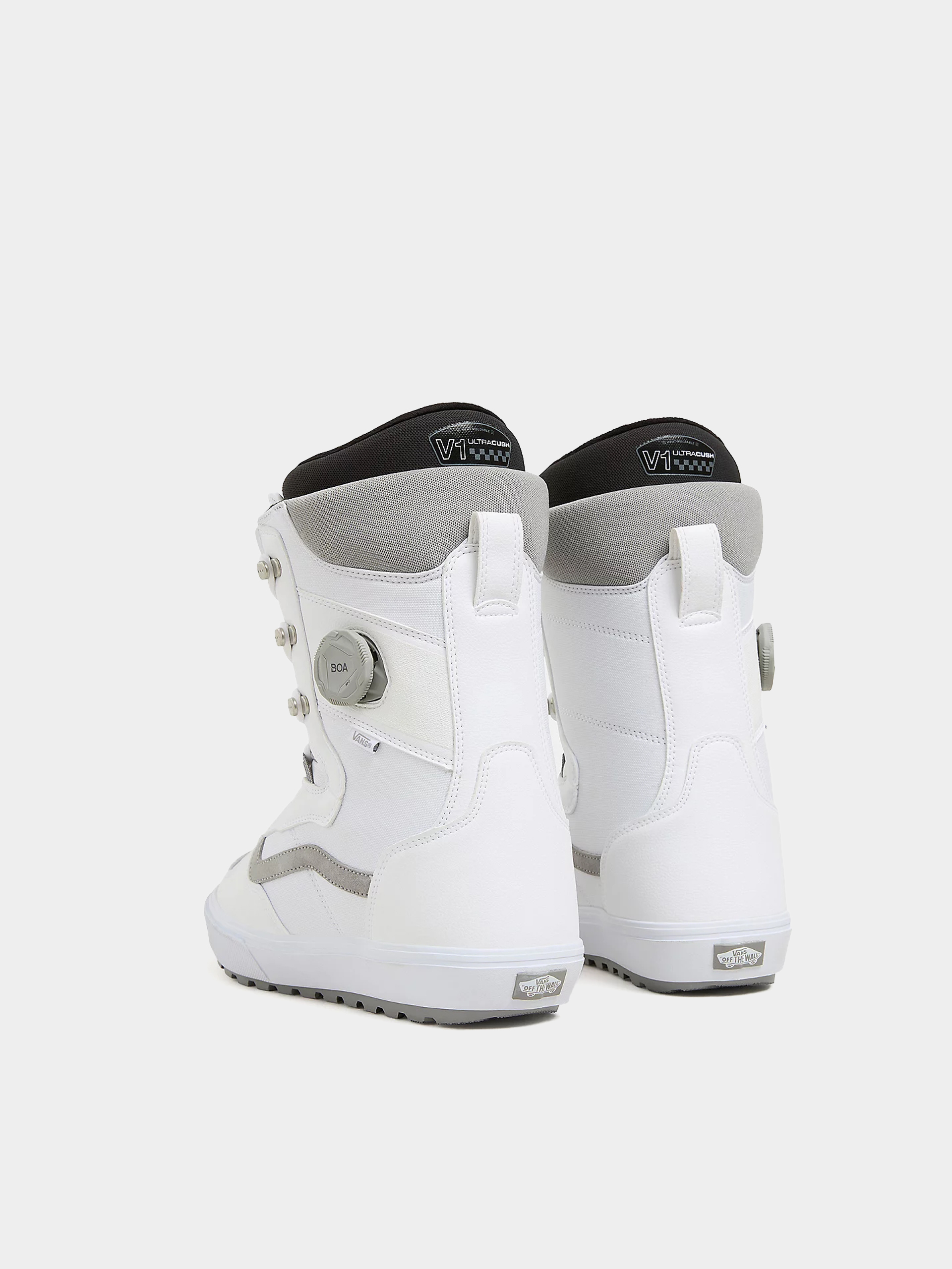 Pentru bărbați Încălțăminte pentru snowboard Vans Invado Og (white/grey)