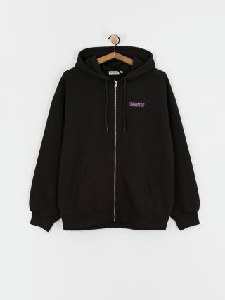 Hanorac cu glugă Carhartt WIP Think Tank ZHD (black/purple)