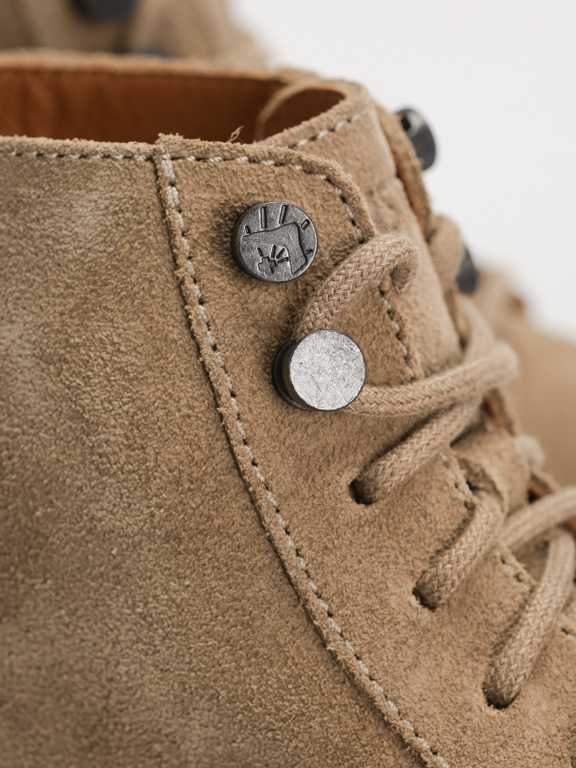 Pantofi Birkenstock Highwood Lace Mid Suede Leather Narrow Wmn (taupe)