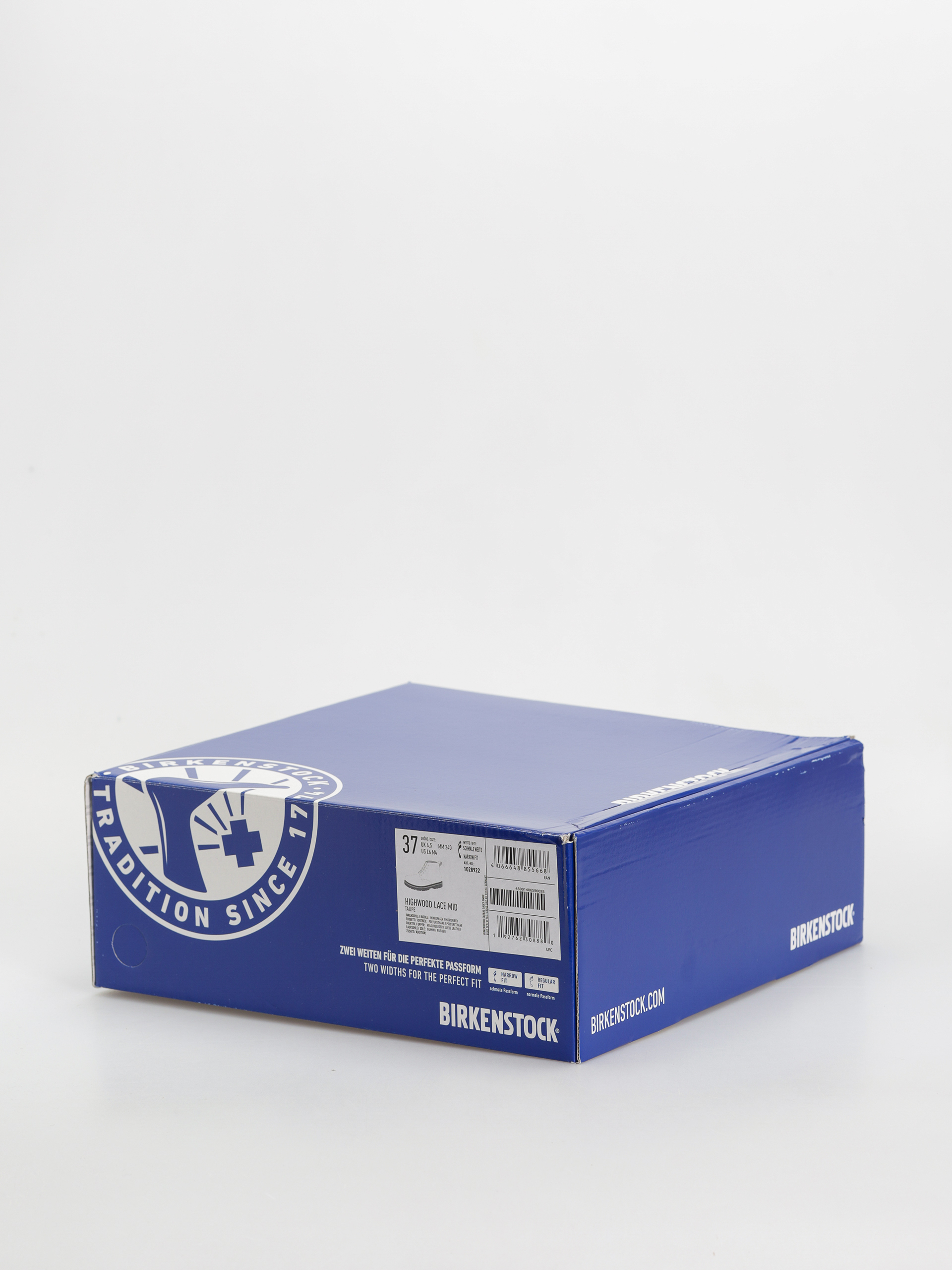 Pantofi Birkenstock Highwood Lace Mid Suede Leather Narrow Wmn (taupe)